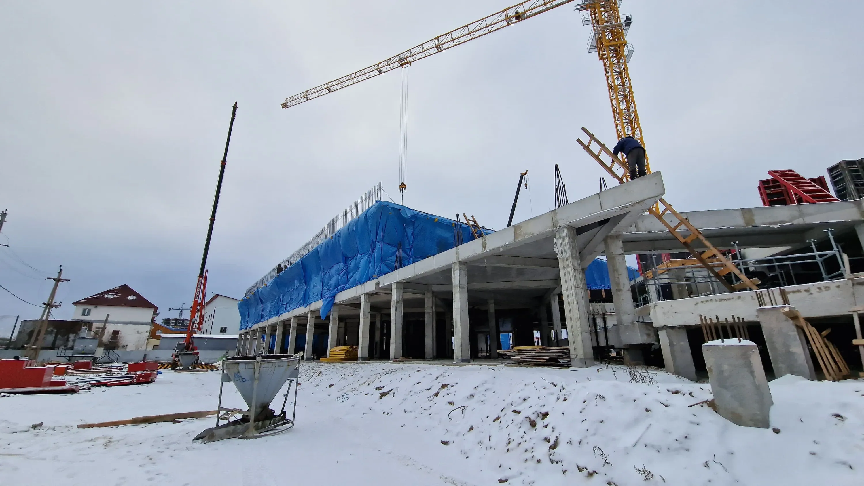 ЖК Дом в квартале 112 г.Якутска (I очередь) ход строительства