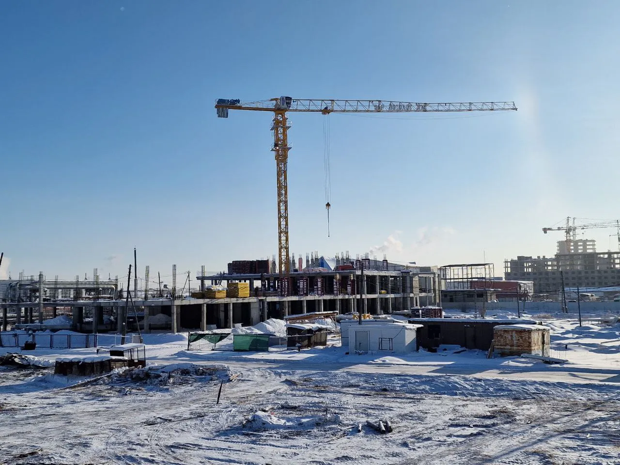 ЖК Дом в квартале 112 г.Якутска (I очередь) ход строительства