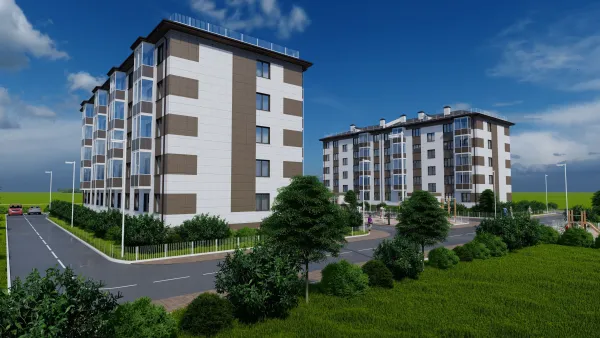 Фото ЖК в мкр. Спутник