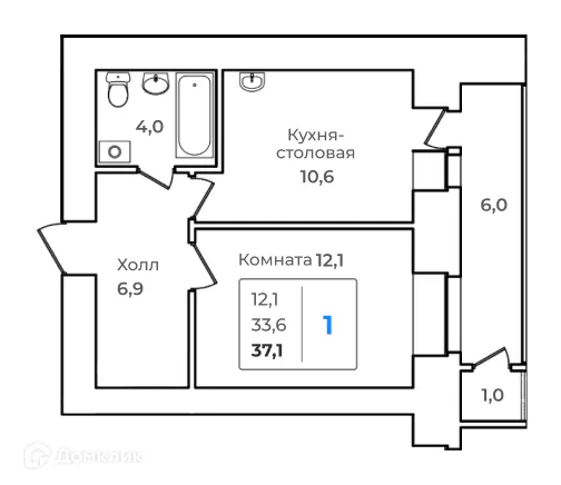 Фото квартиры в ЖК Зейский бульвар