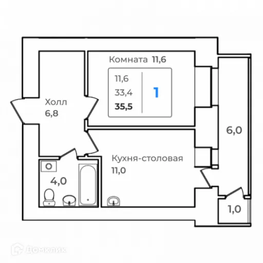Фото квартиры в ЖК Зейский бульвар