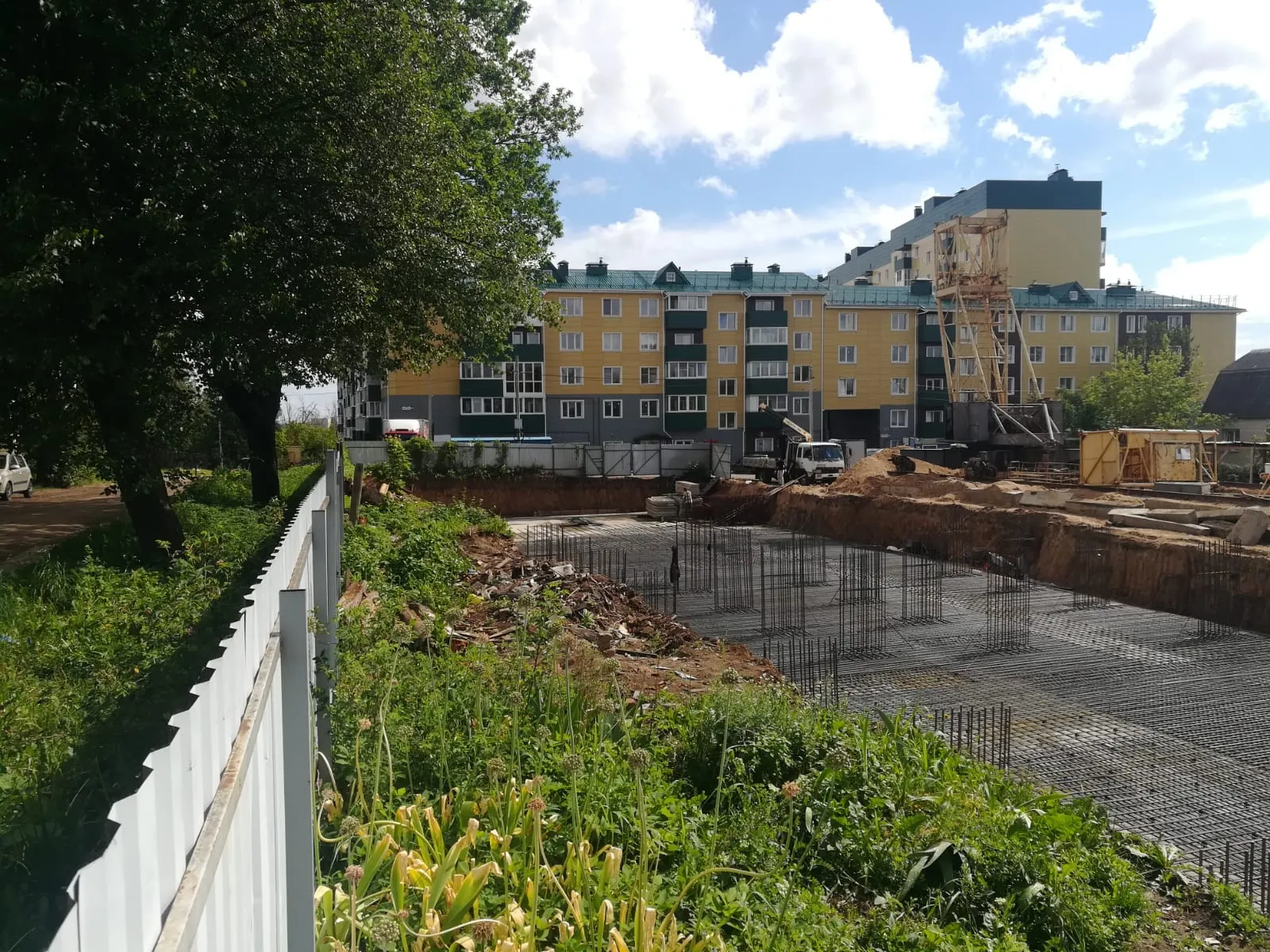 ЖК Новый дом на ул. 1-я Восточная ход строительства