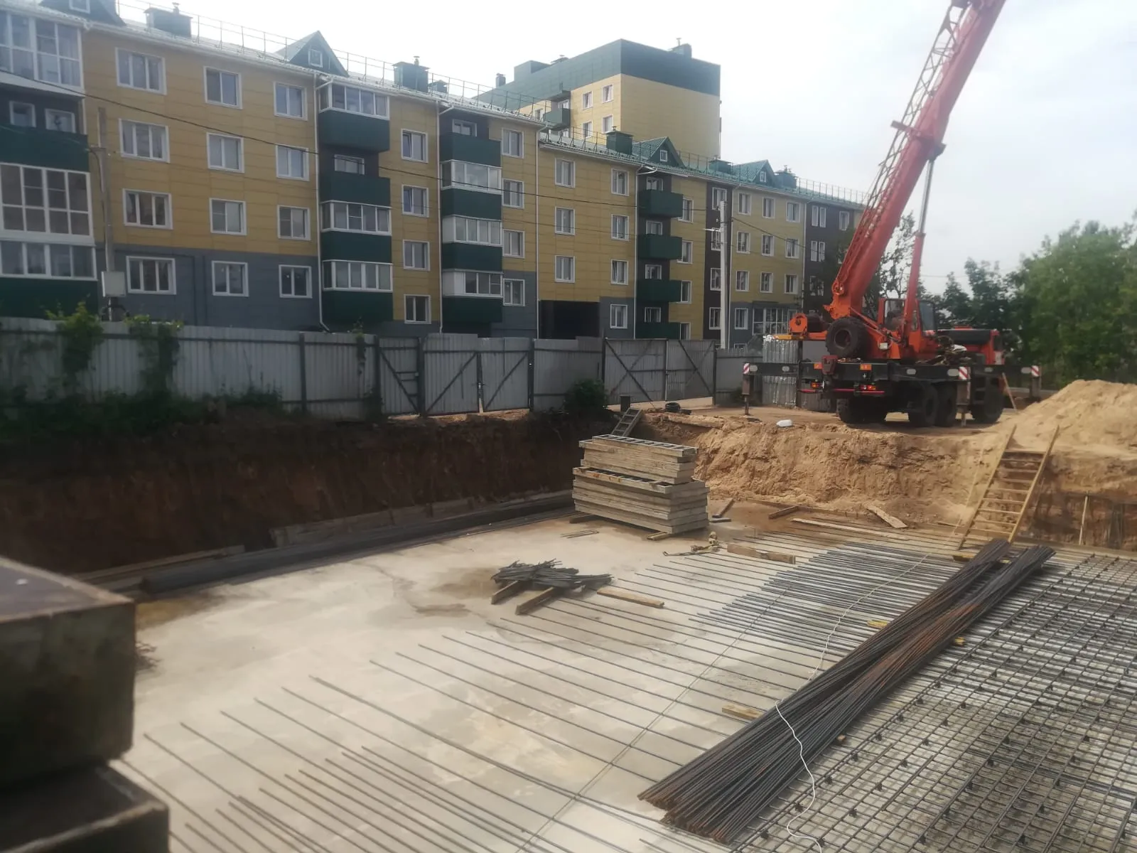 ЖК Новый дом на ул. 1-я Восточная ход строительства