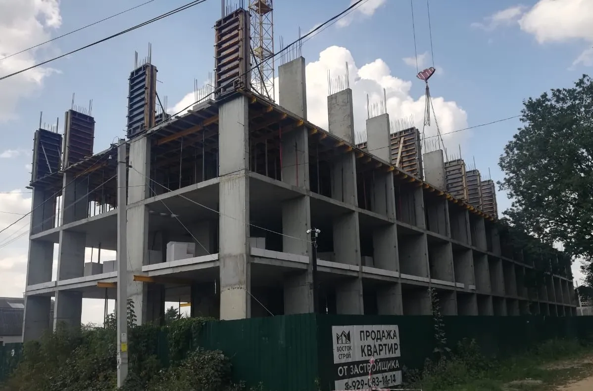 ЖК Новый дом на ул. 1-я Восточная ход строительства