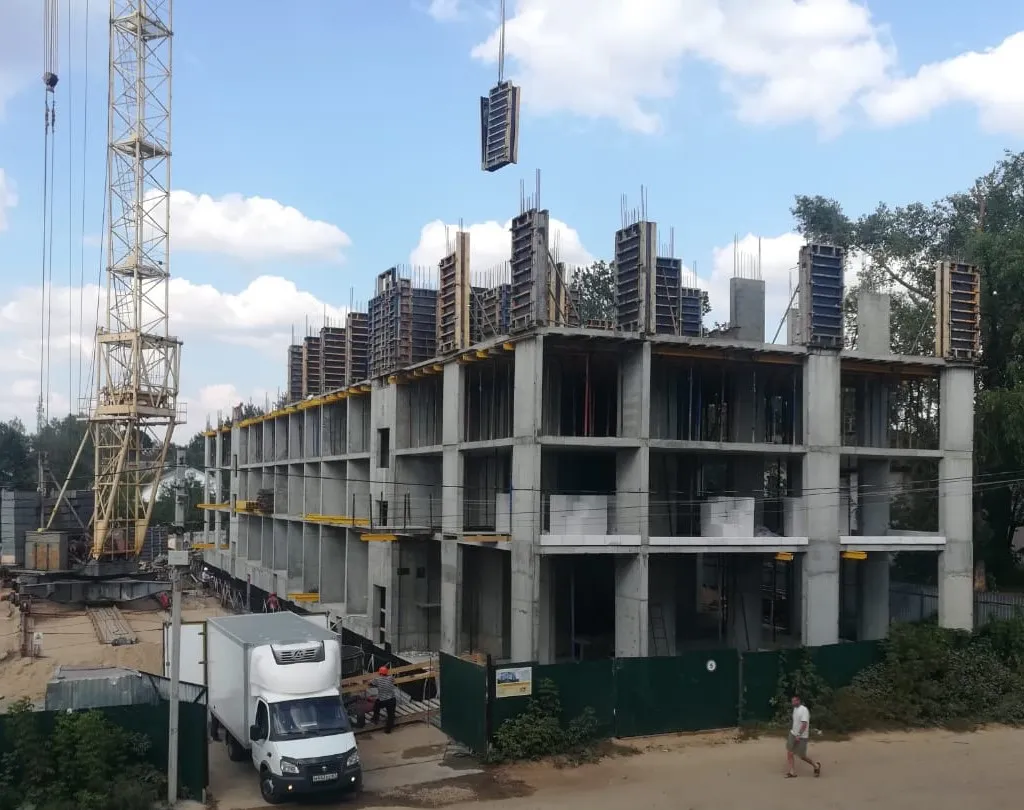 ЖК Новый дом на ул. 1-я Восточная ход строительства