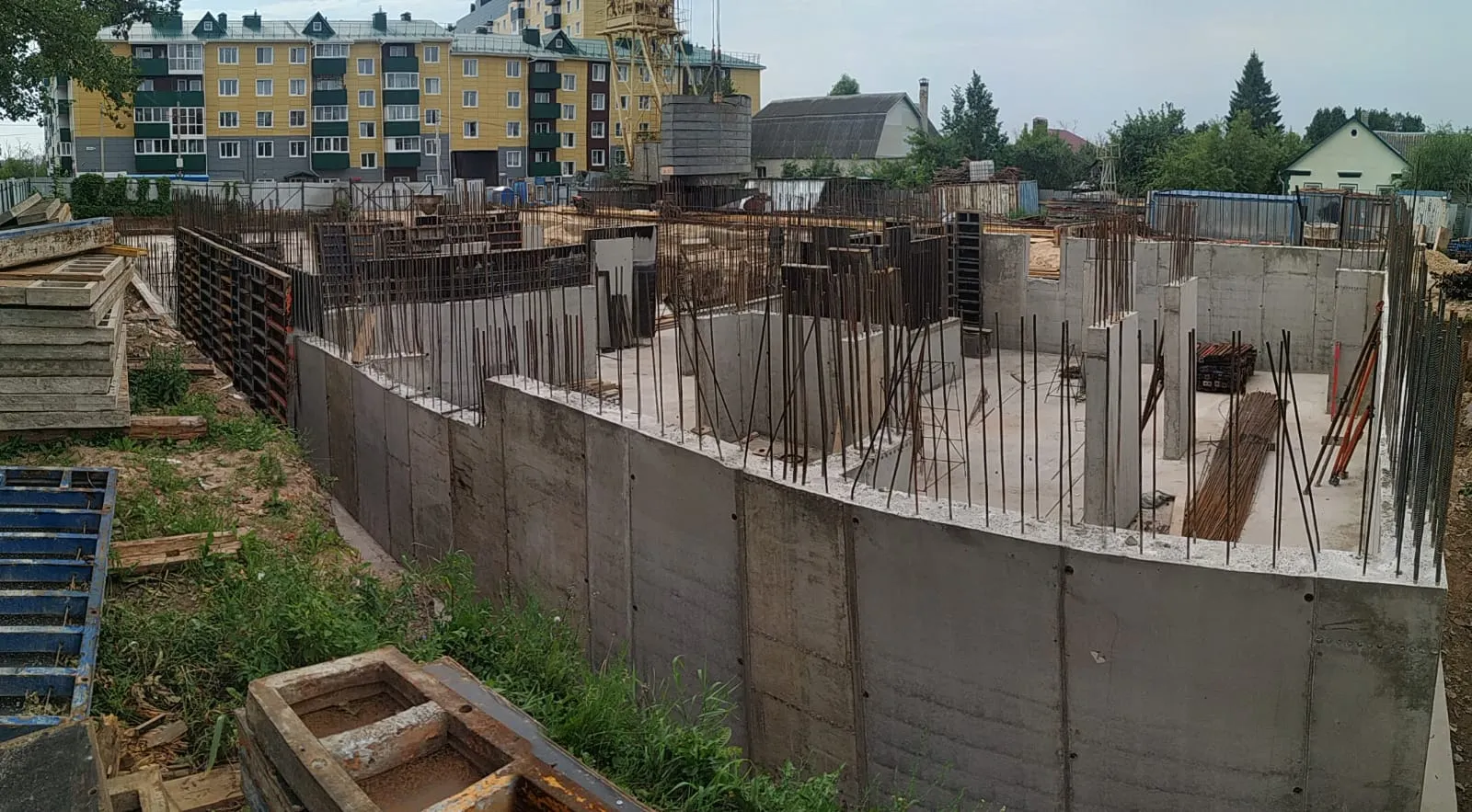 ЖК Новый дом на ул. 1-я Восточная ход строительства