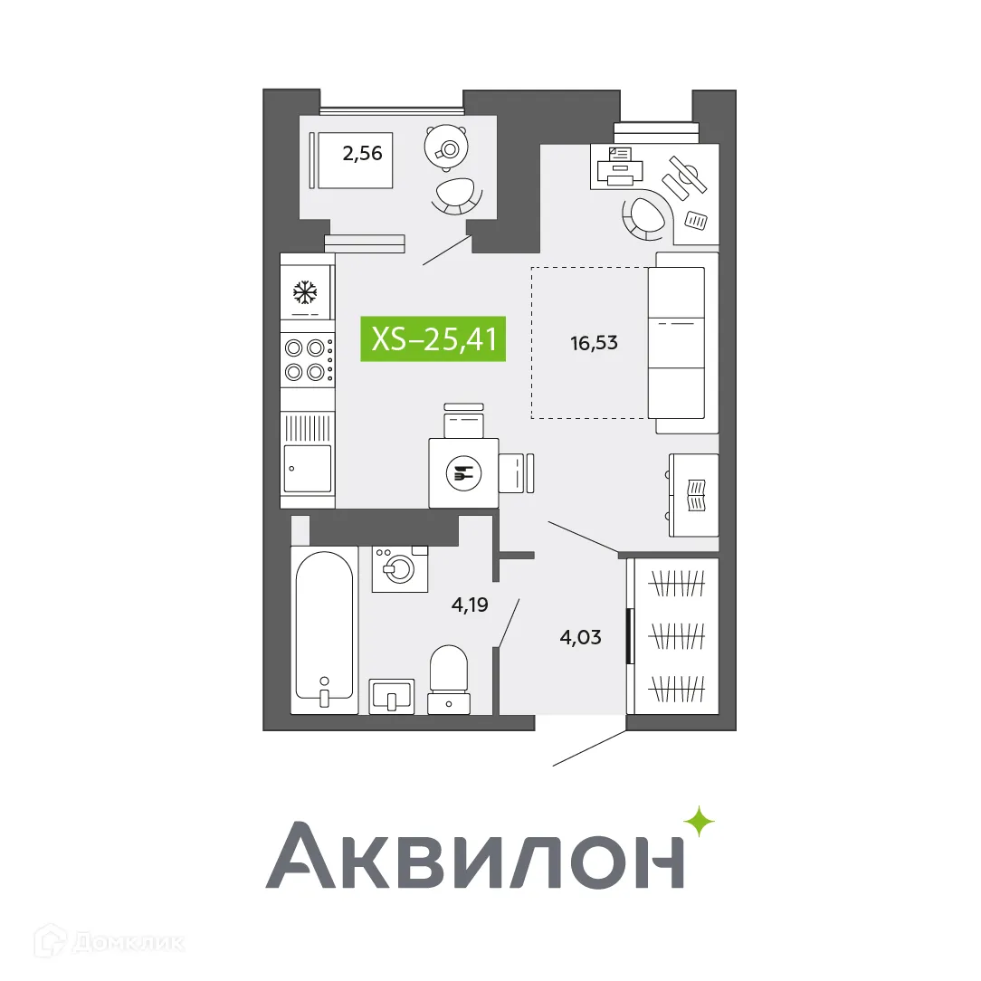 Фото квартиры в ЖК City Towers (Сити Тауэрс)