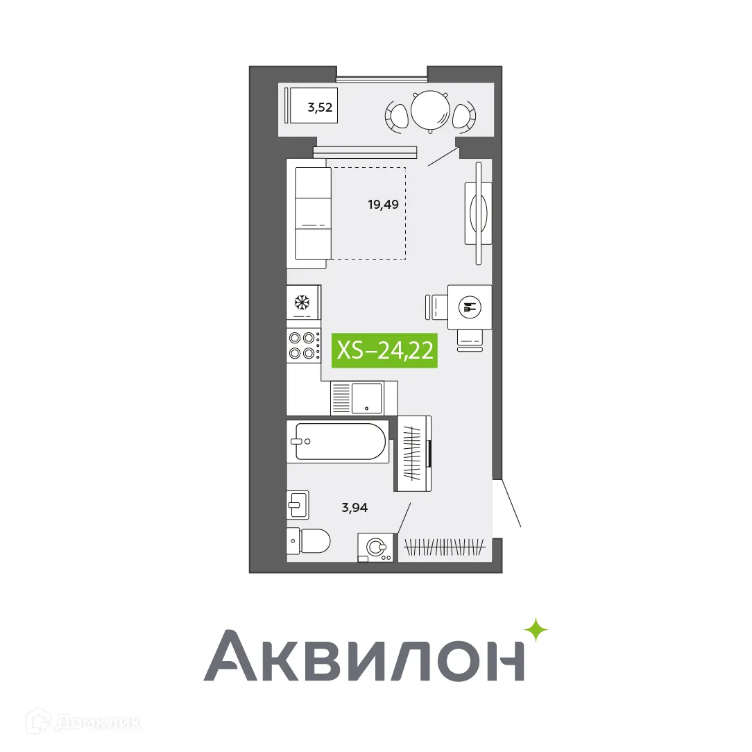 Фото квартиры в ЖК City Towers (Сити Тауэрс)
