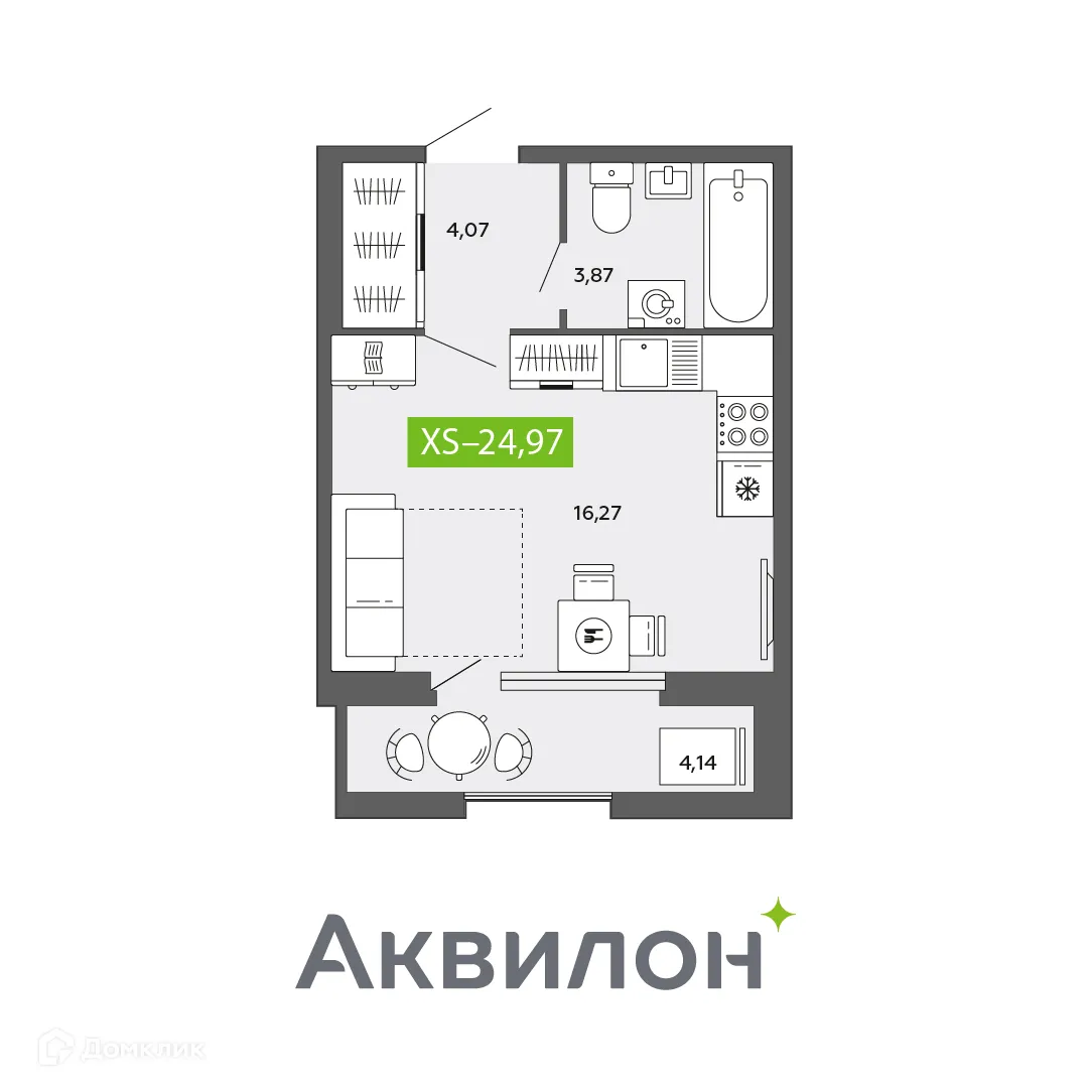 Фото квартиры в ЖК City Towers (Сити Тауэрс)