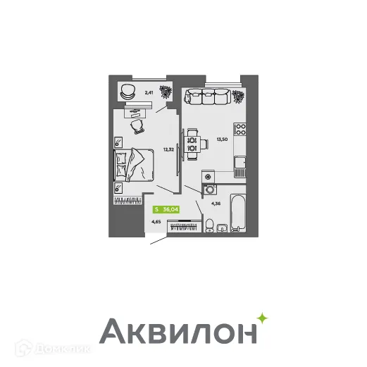 Фото квартиры в ЖК City Towers (Сити Тауэрс)