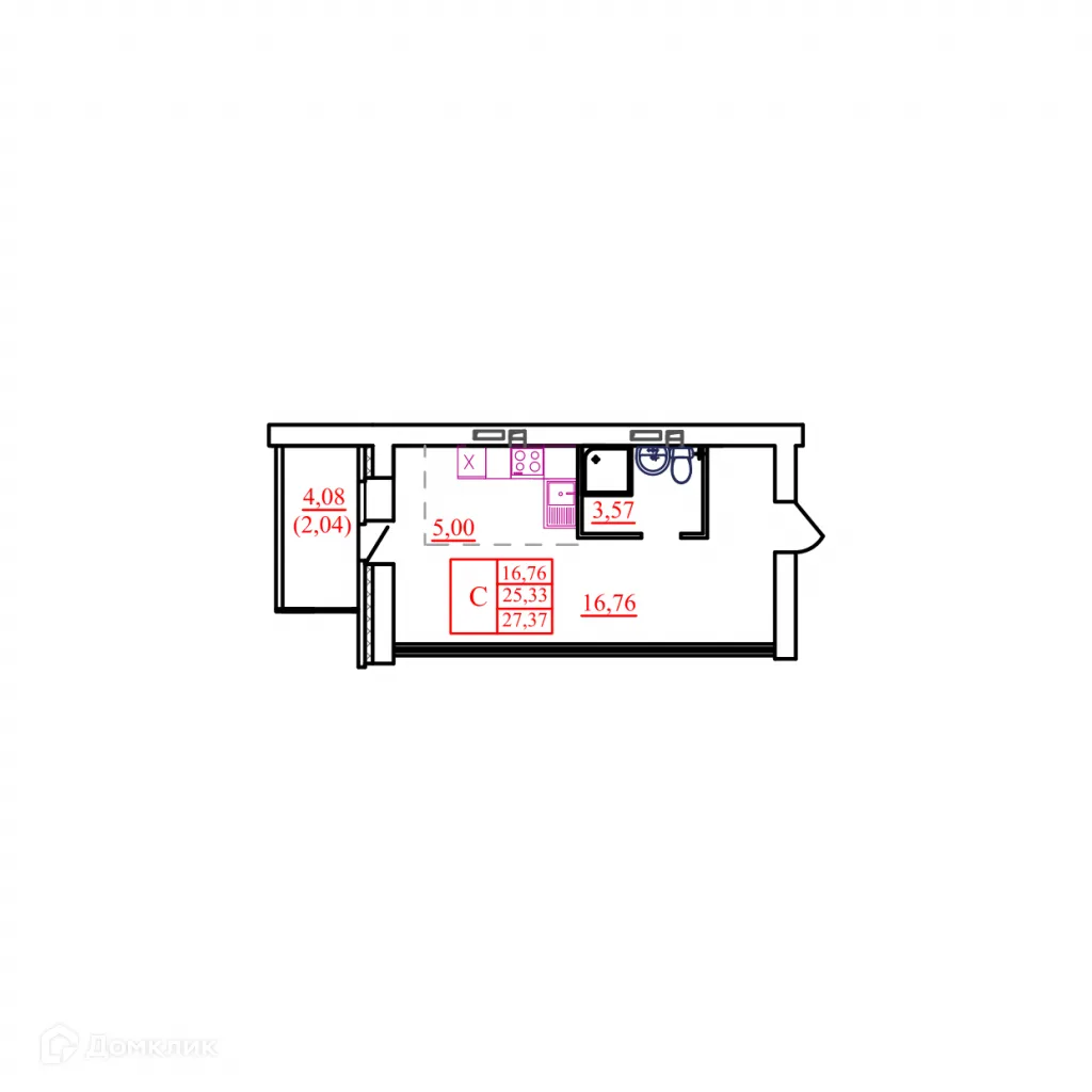 Фото квартиры в ЖК Журавли