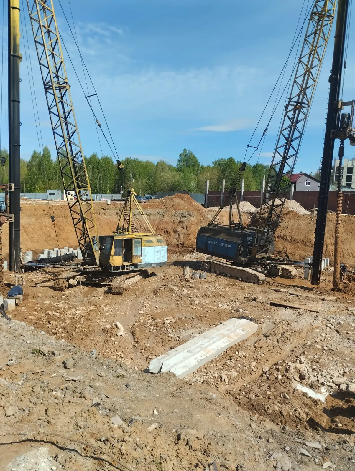 ЖК Краски леса ход строительства