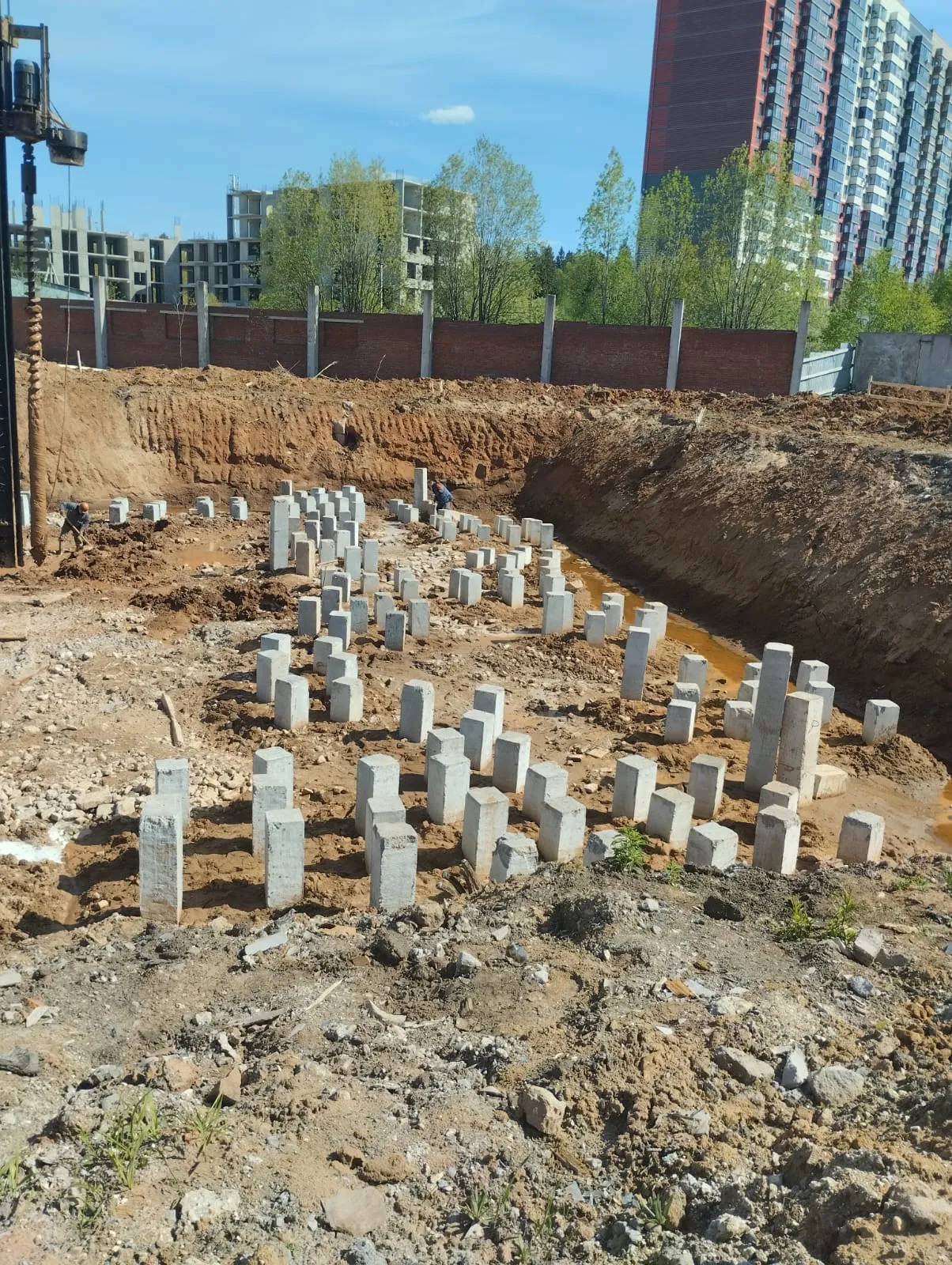 ЖК Краски леса ход строительства