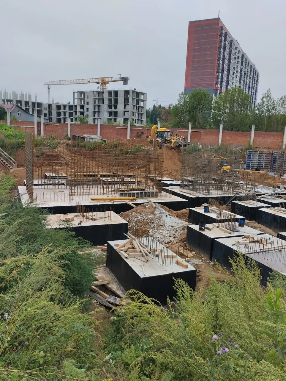 ЖК Краски леса ход строительства