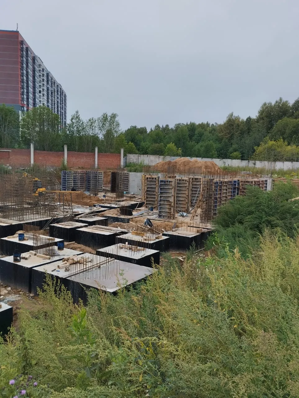 ЖК Краски леса ход строительства