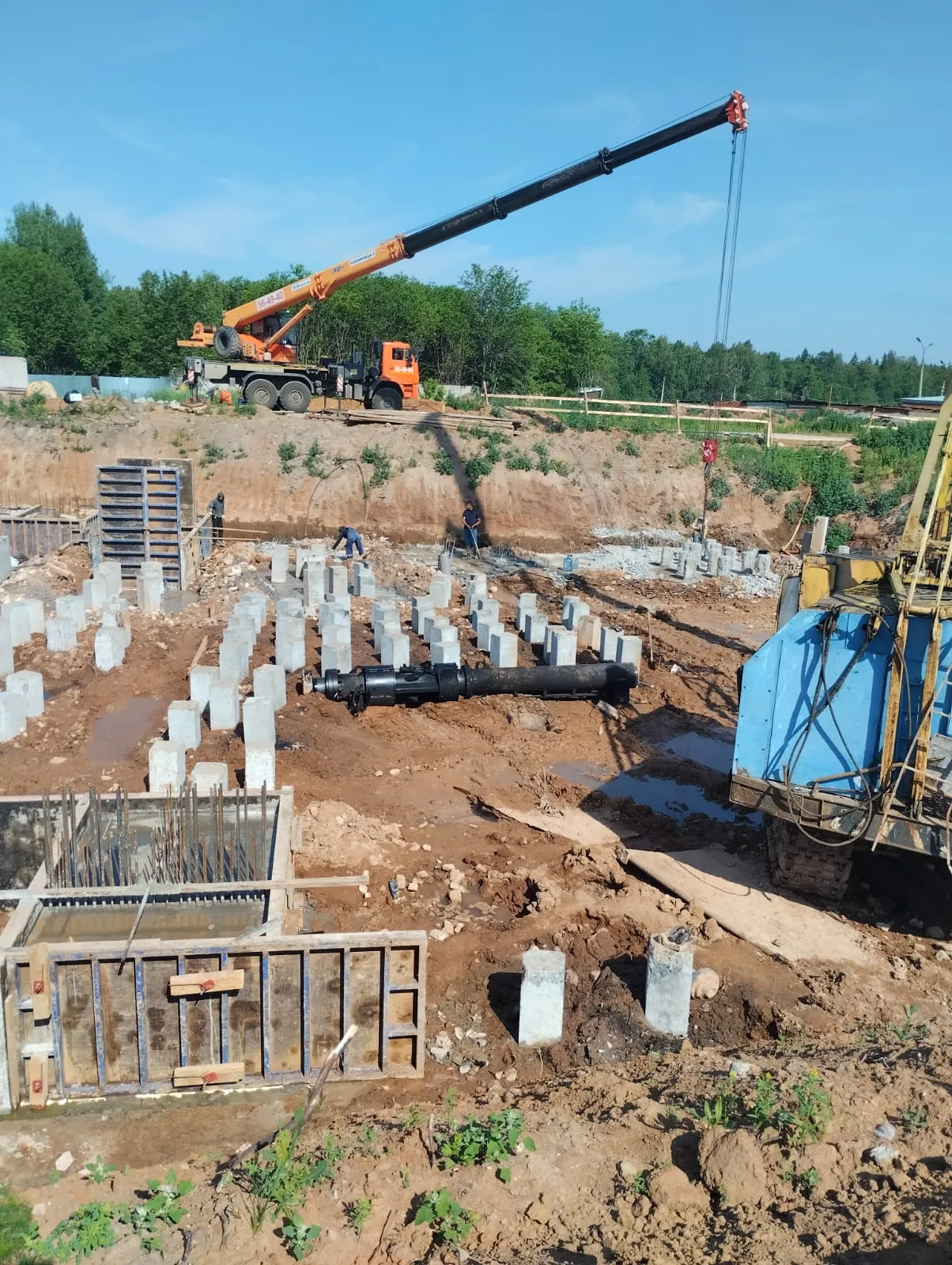 ЖК Краски леса ход строительства