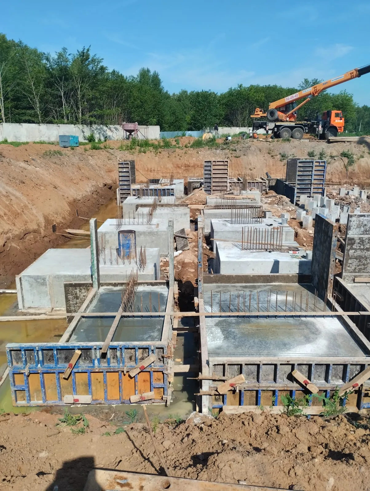 ЖК Краски леса ход строительства