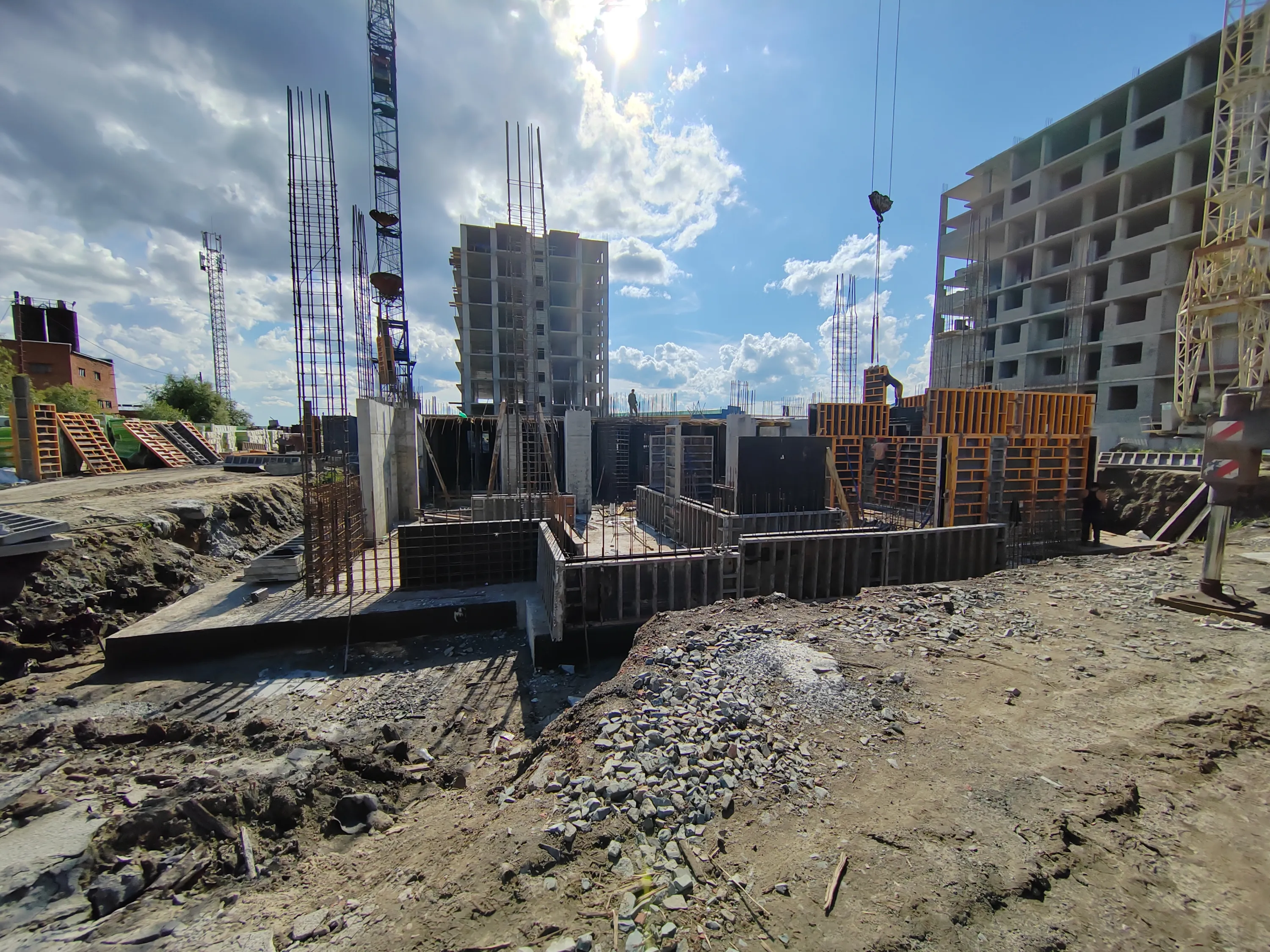 ЖК Конева 9 ход строительства