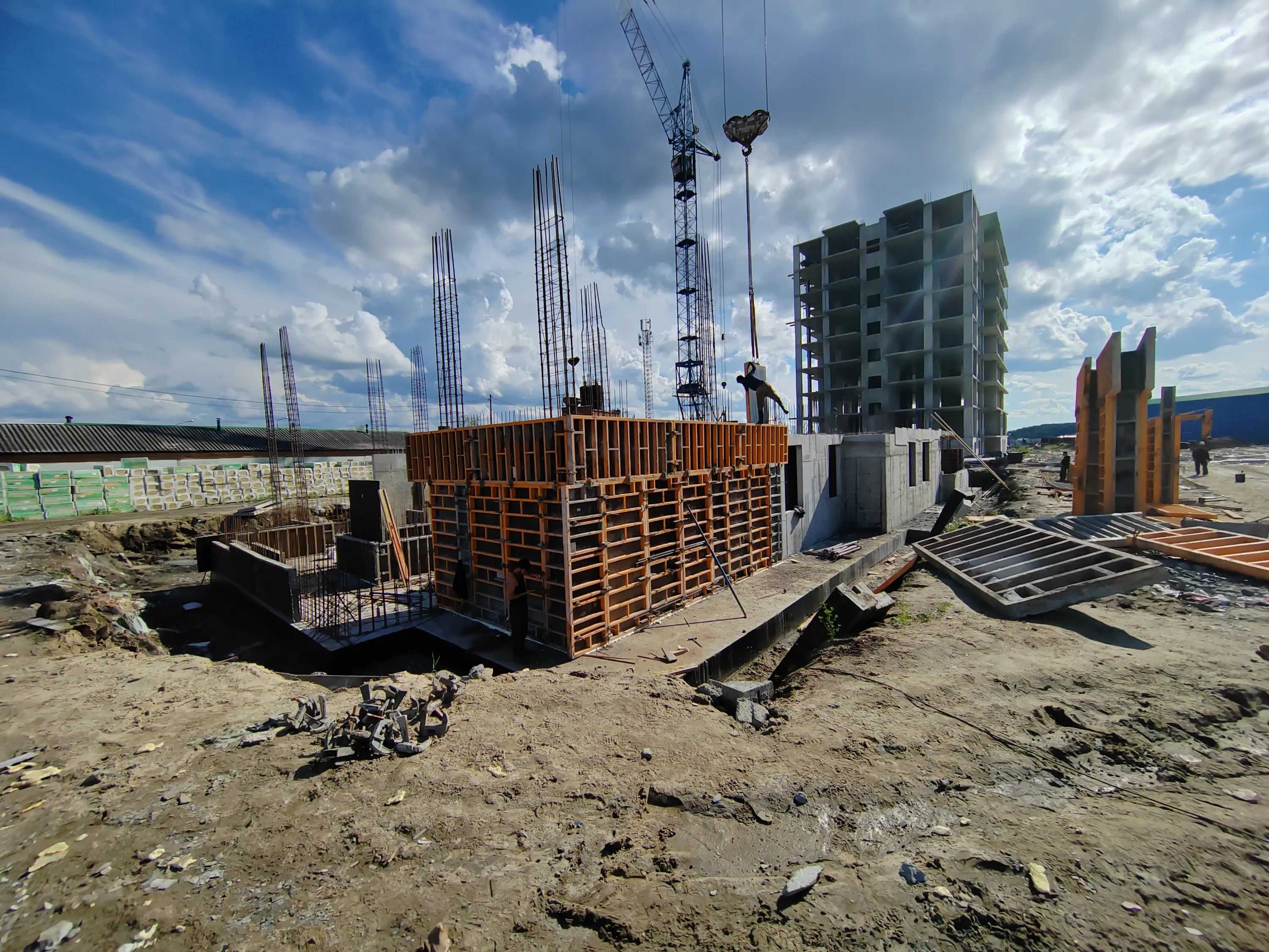 ЖК Конева 9 ход строительства