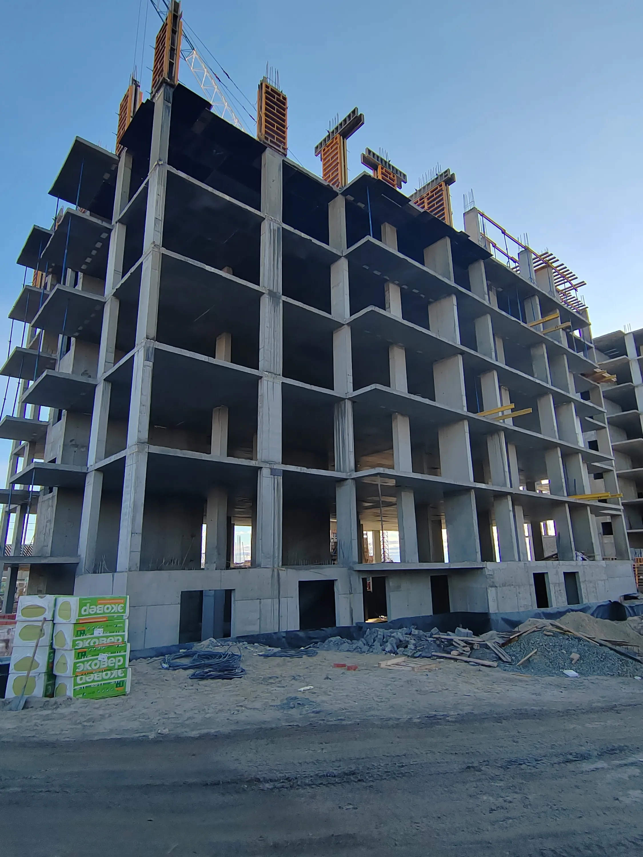 ЖК Конева 9 ход строительства