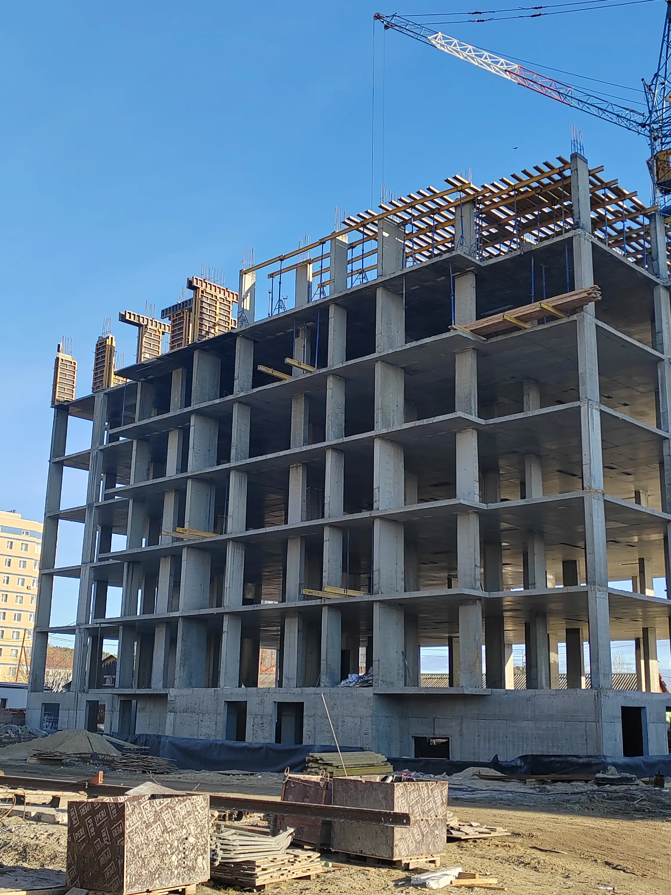 ЖК Конева 9 ход строительства