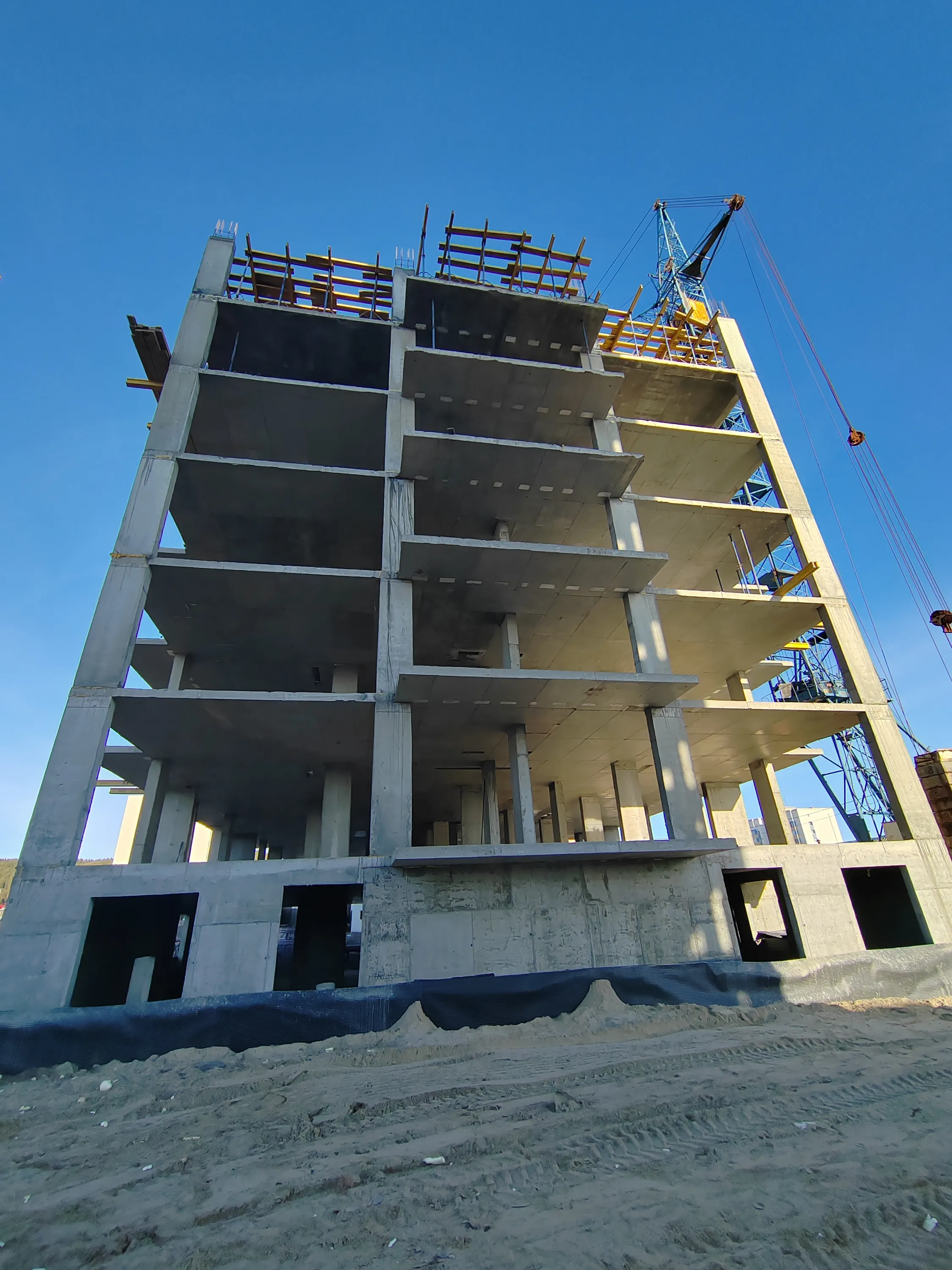 ЖК Конева 9 ход строительства