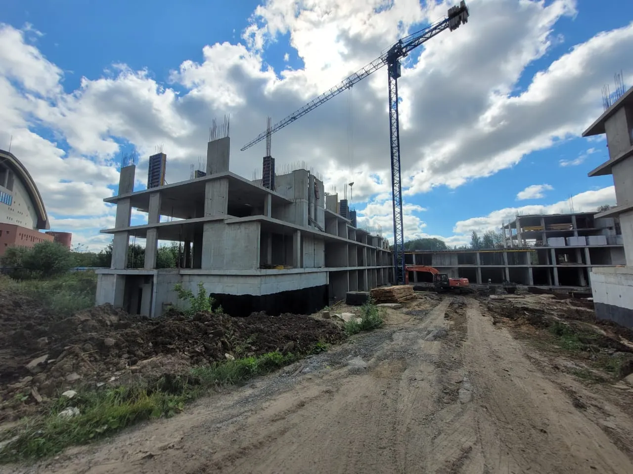 ЖК Ривьера Парк ход строительства