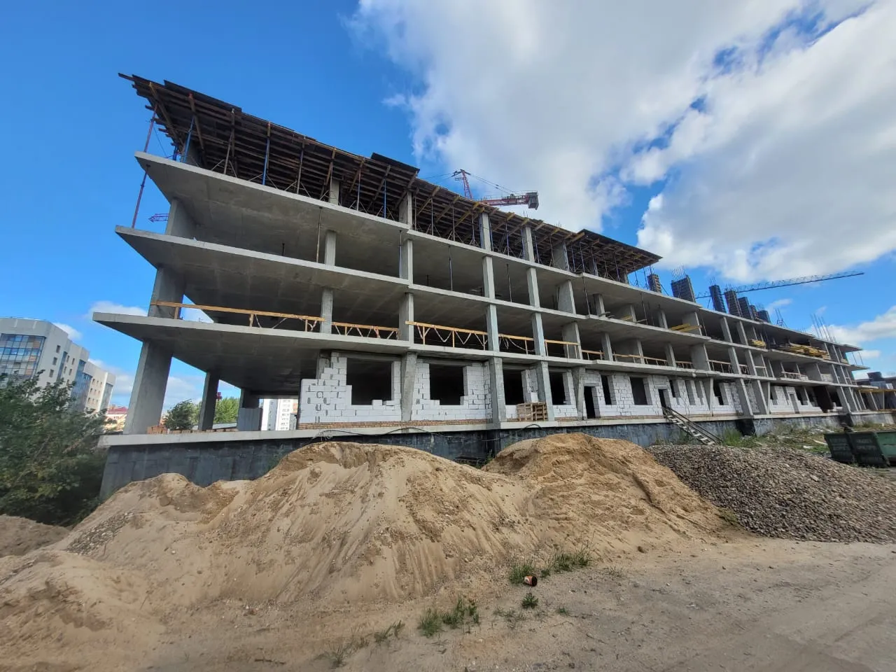 ЖК Ривьера Парк ход строительства