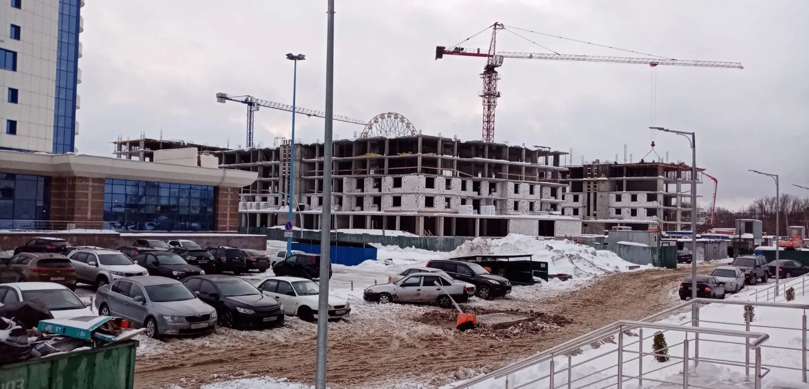 ЖК Ривьера Парк ход строительства