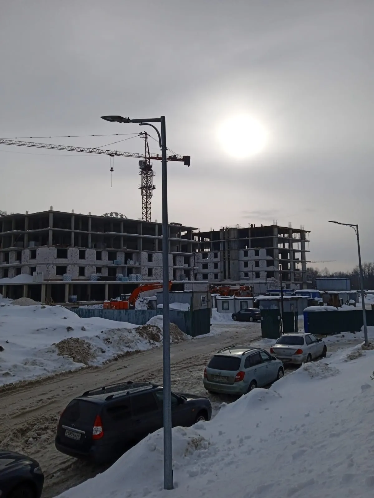 ЖК Ривьера Парк ход строительства