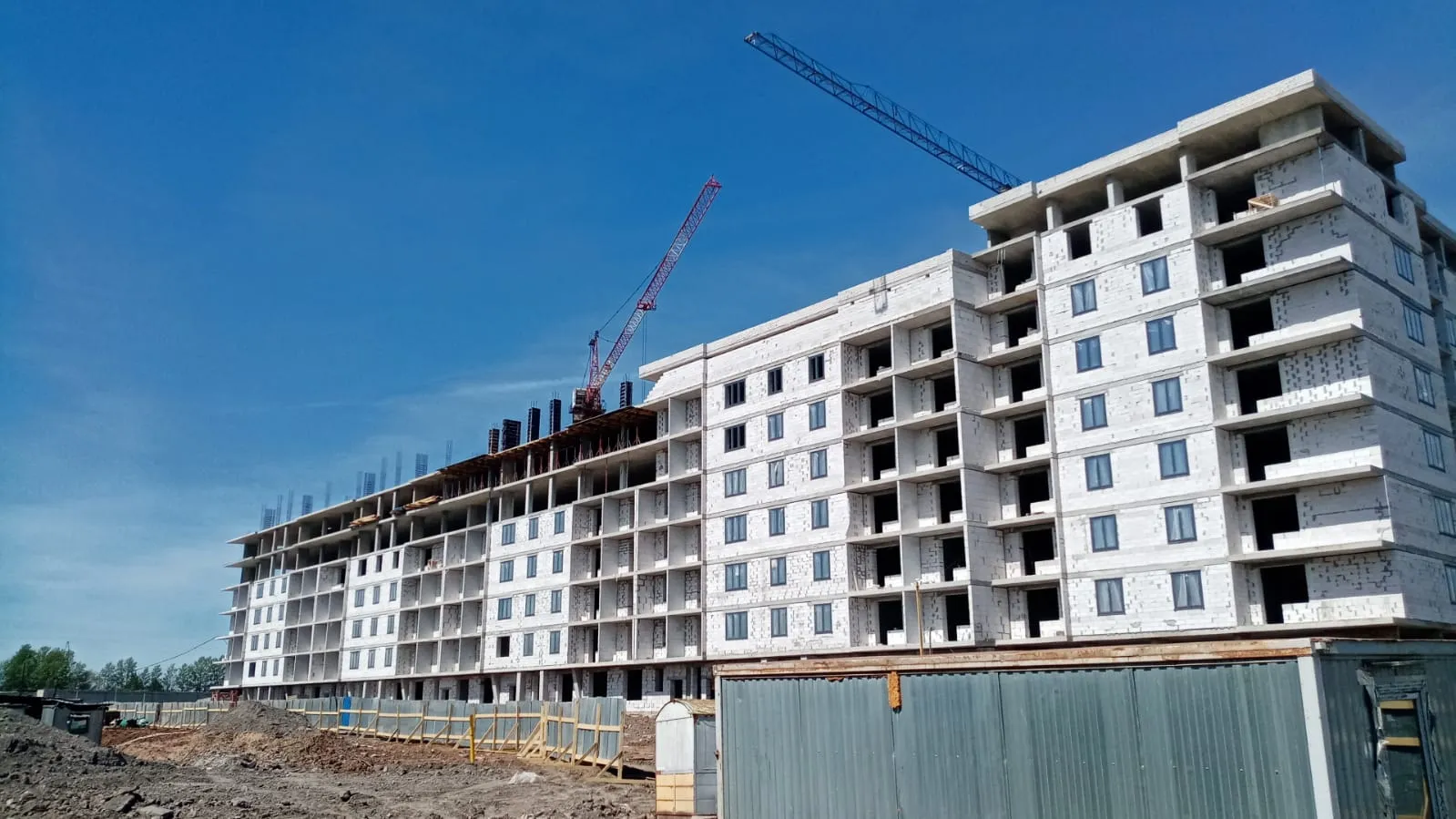 ЖК Ривьера Парк ход строительства