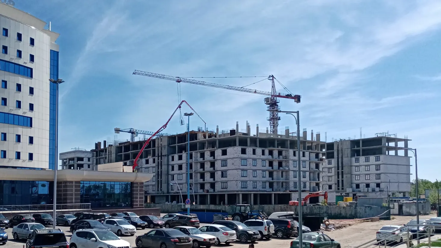 ЖК Ривьера Парк ход строительства