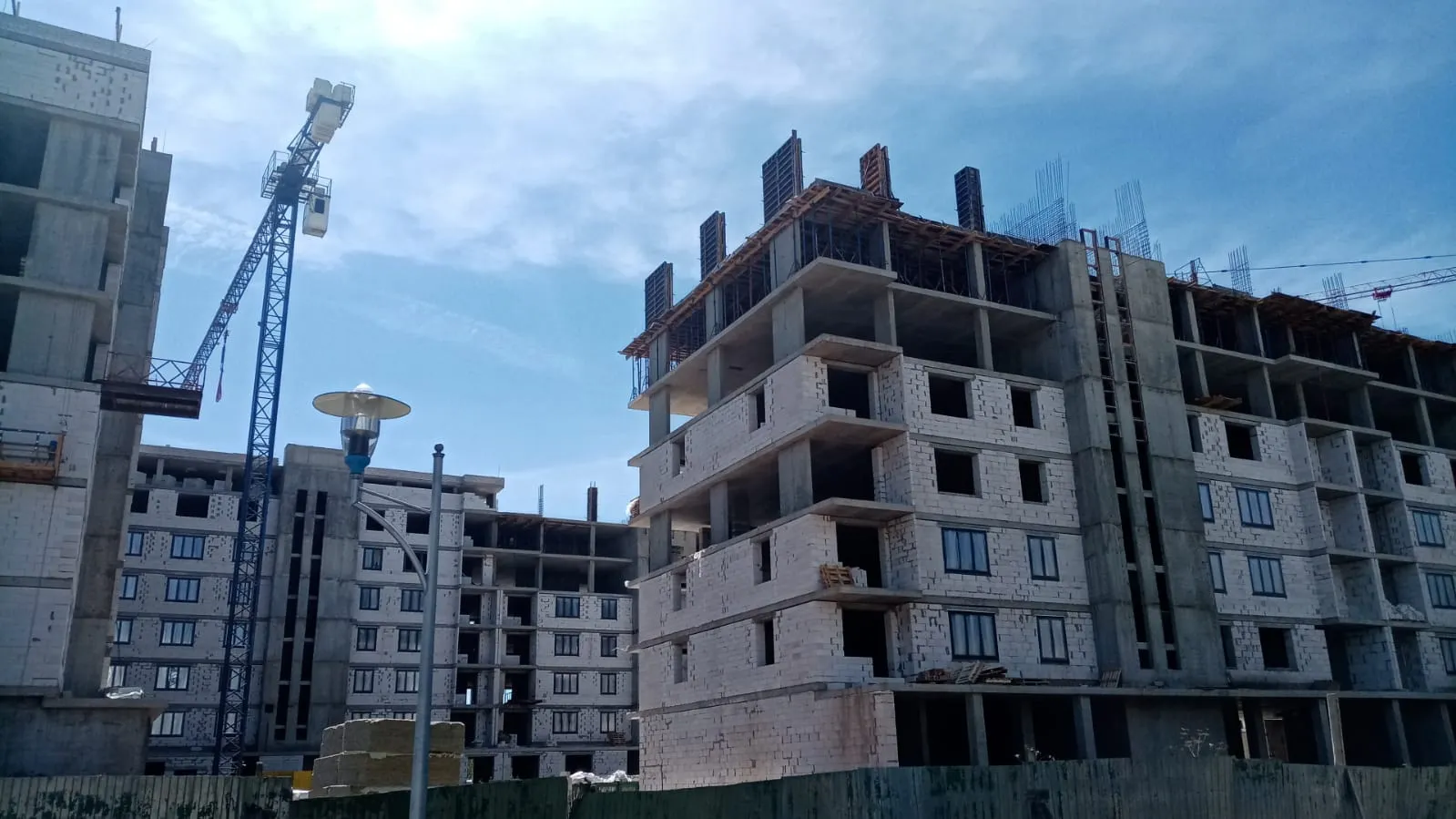 ЖК Ривьера Парк ход строительства