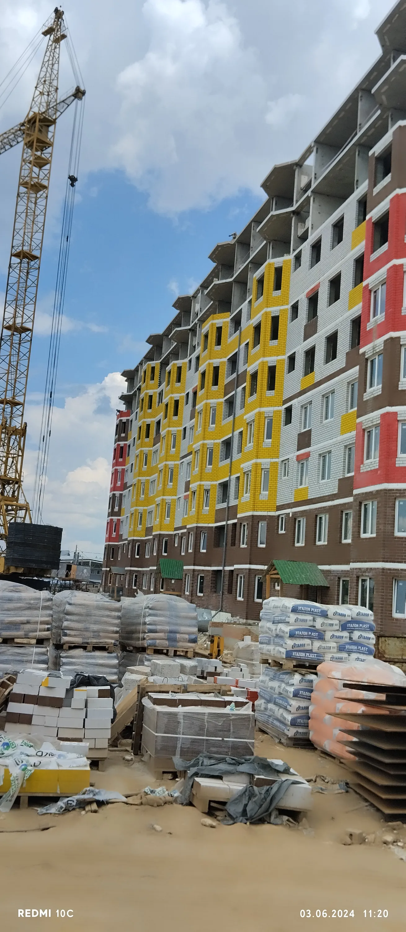 ЖК Полёт ход строительства