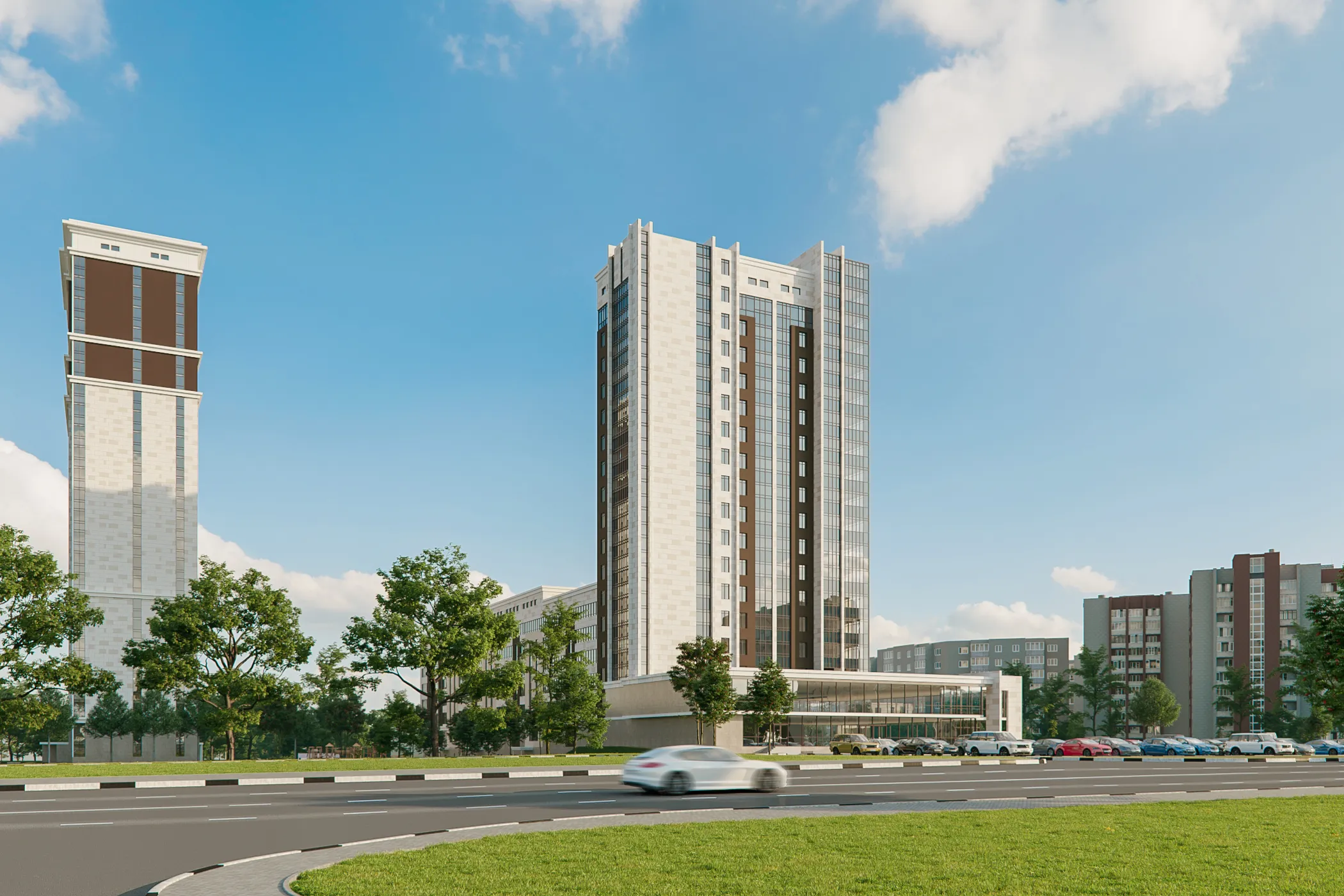 Планировка 2-комнатной квартиры 68.2 м² в ЖК ЖК Ярославль сити, г. Ярославль — фото 3