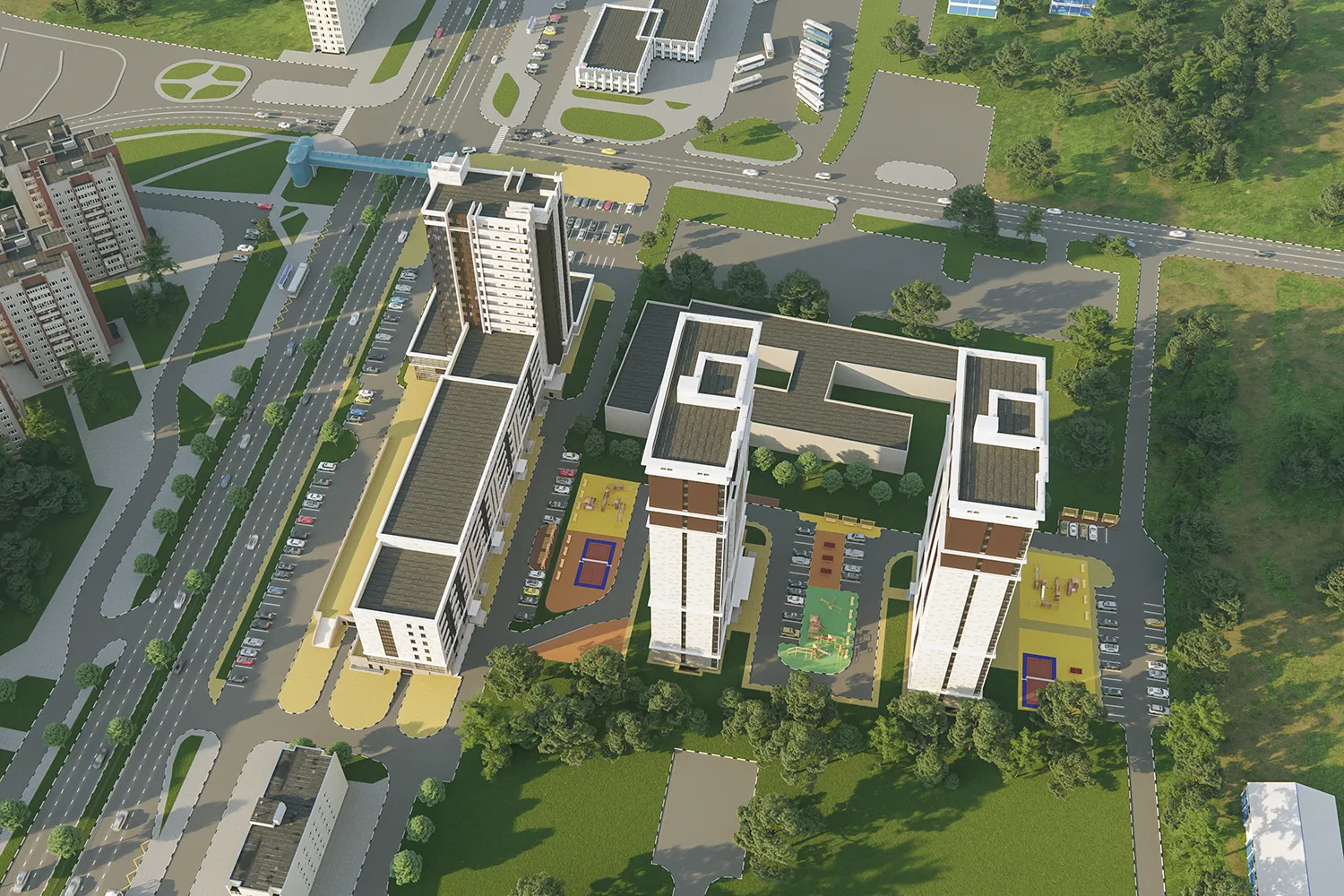 Планировка 2-комнатной квартиры 68.2 м² в ЖК ЖК Ярославль сити, г. Ярославль — фото 4