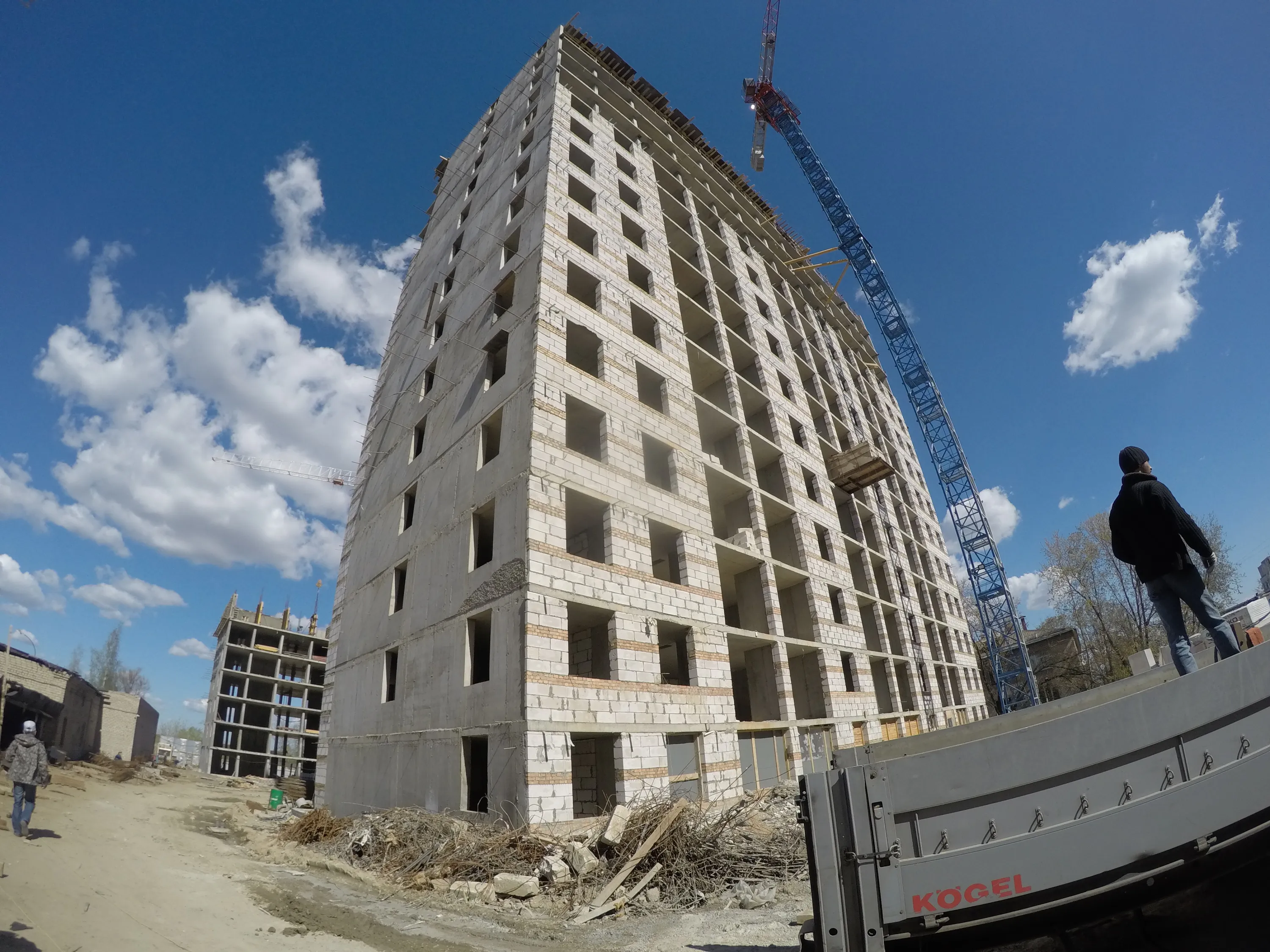 ЖК Ярославль сити ход строительства