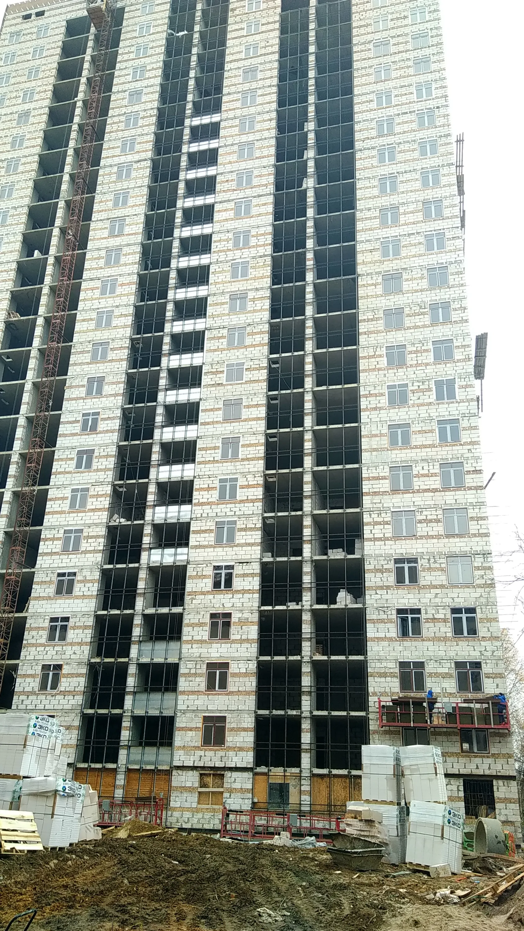 ЖК Ярославль сити ход строительства