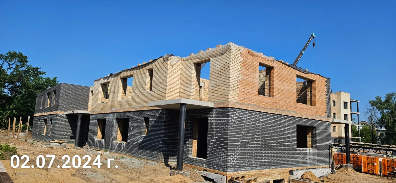 ЖК на ул. Мамонтова ход строительства