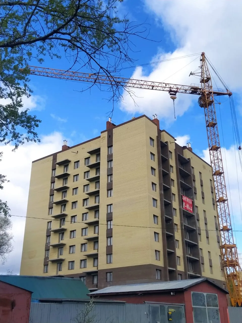 ЖК Жилой дом по ул. Шпальная ход строительства