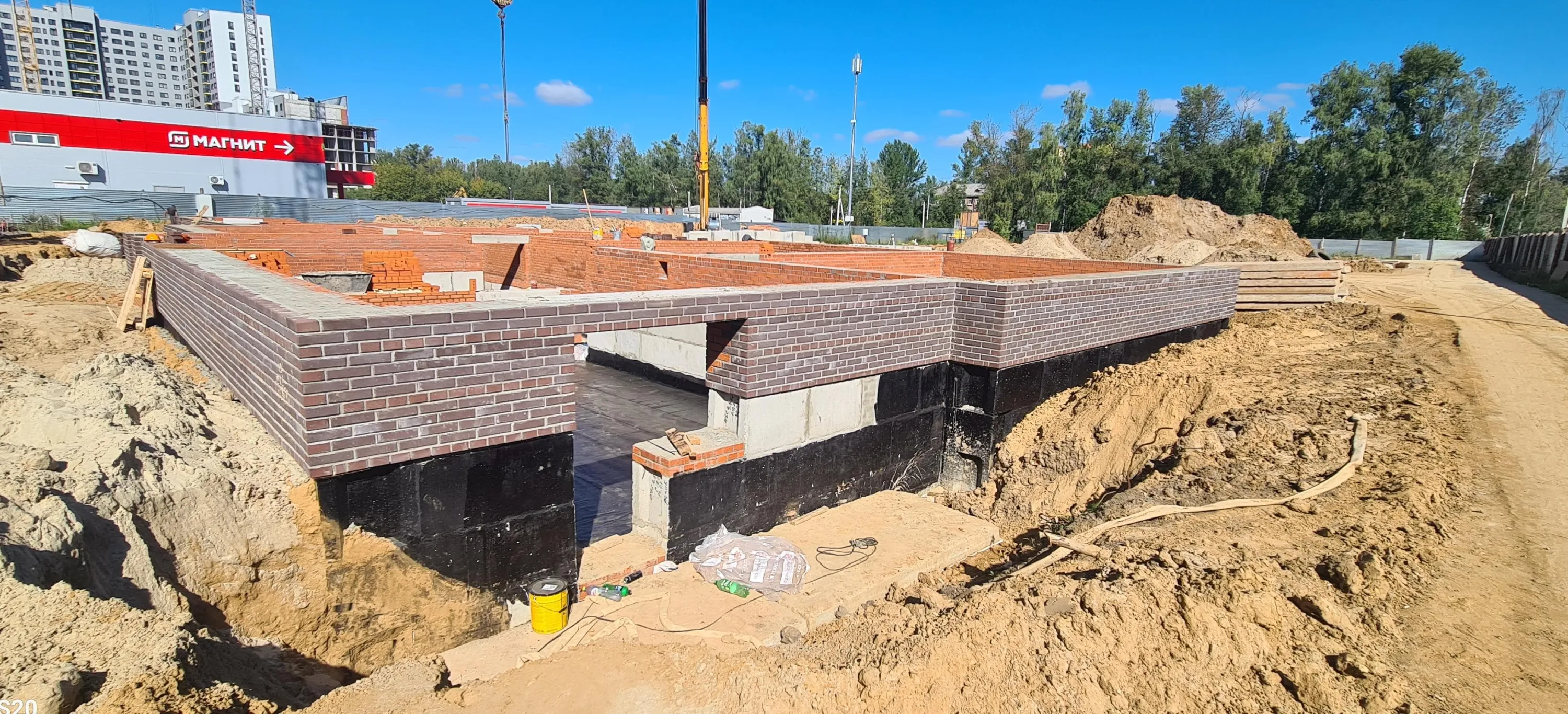 ЖК в городе Ярославль, шоссе Тутаевское, д. 93-а ход строительства