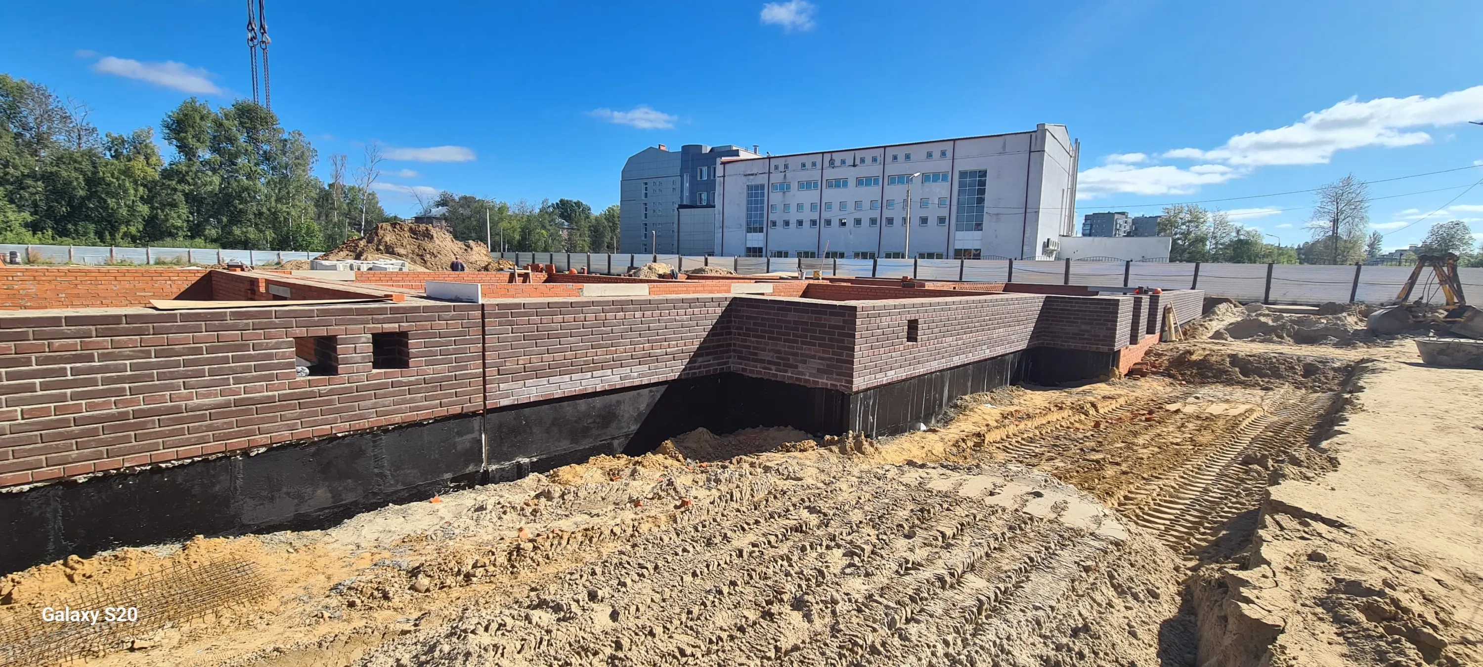 ЖК в городе Ярославль, шоссе Тутаевское, д. 93-а ход строительства