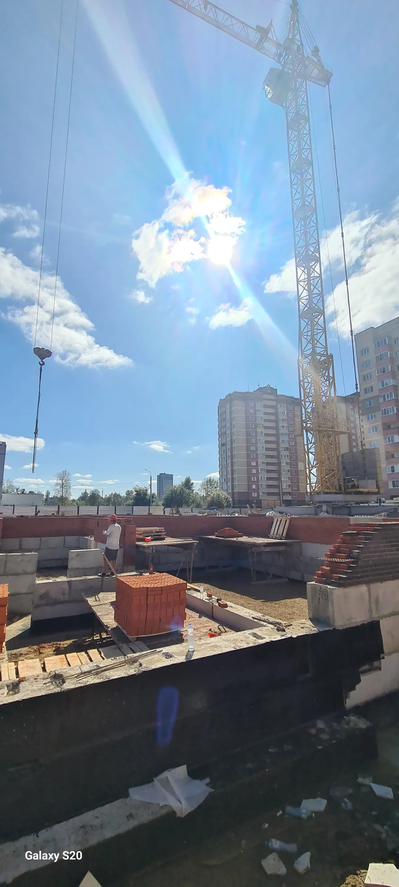 ЖК в городе Ярославль, шоссе Тутаевское, д. 93-а ход строительства