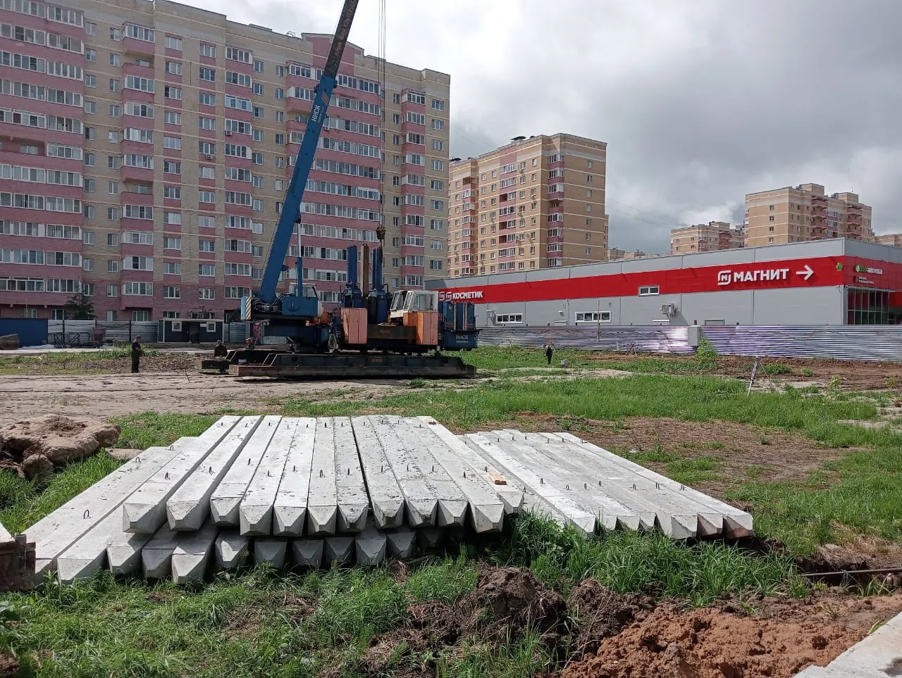 ЖК в городе Ярославль, шоссе Тутаевское, д. 93-а ход строительства