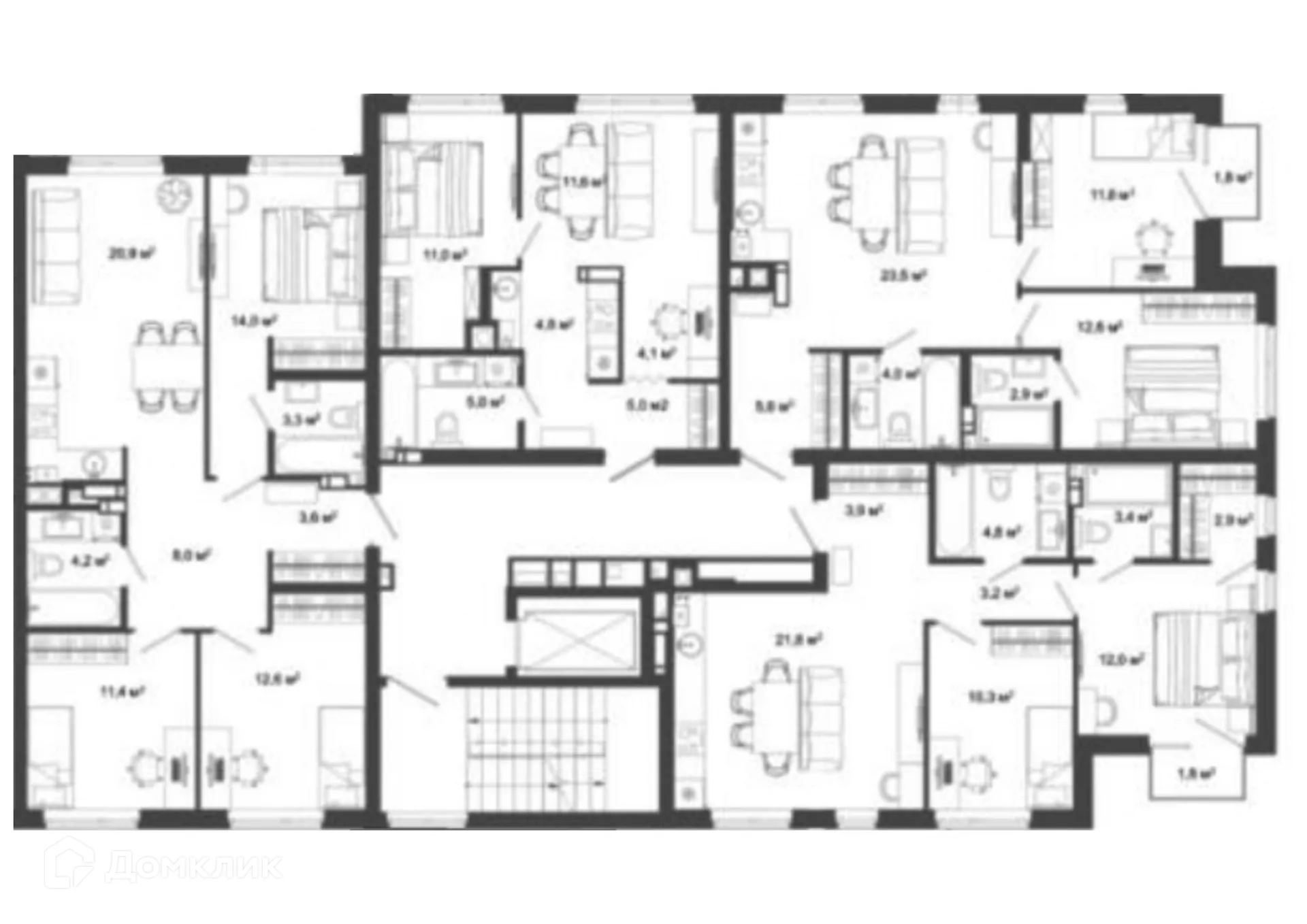 Фото квартиры в ЖК Жилой район Зеленые кварталы
