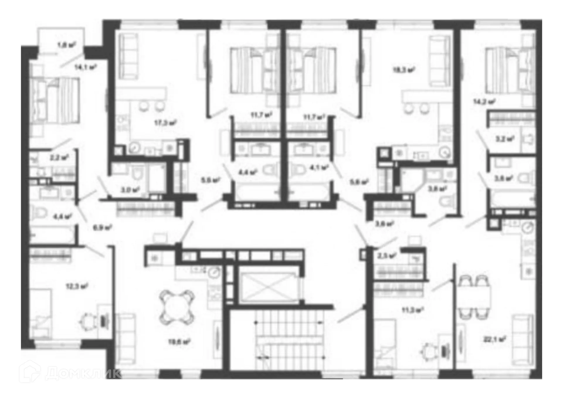 Фото квартиры в ЖК Жилой район Зеленые кварталы