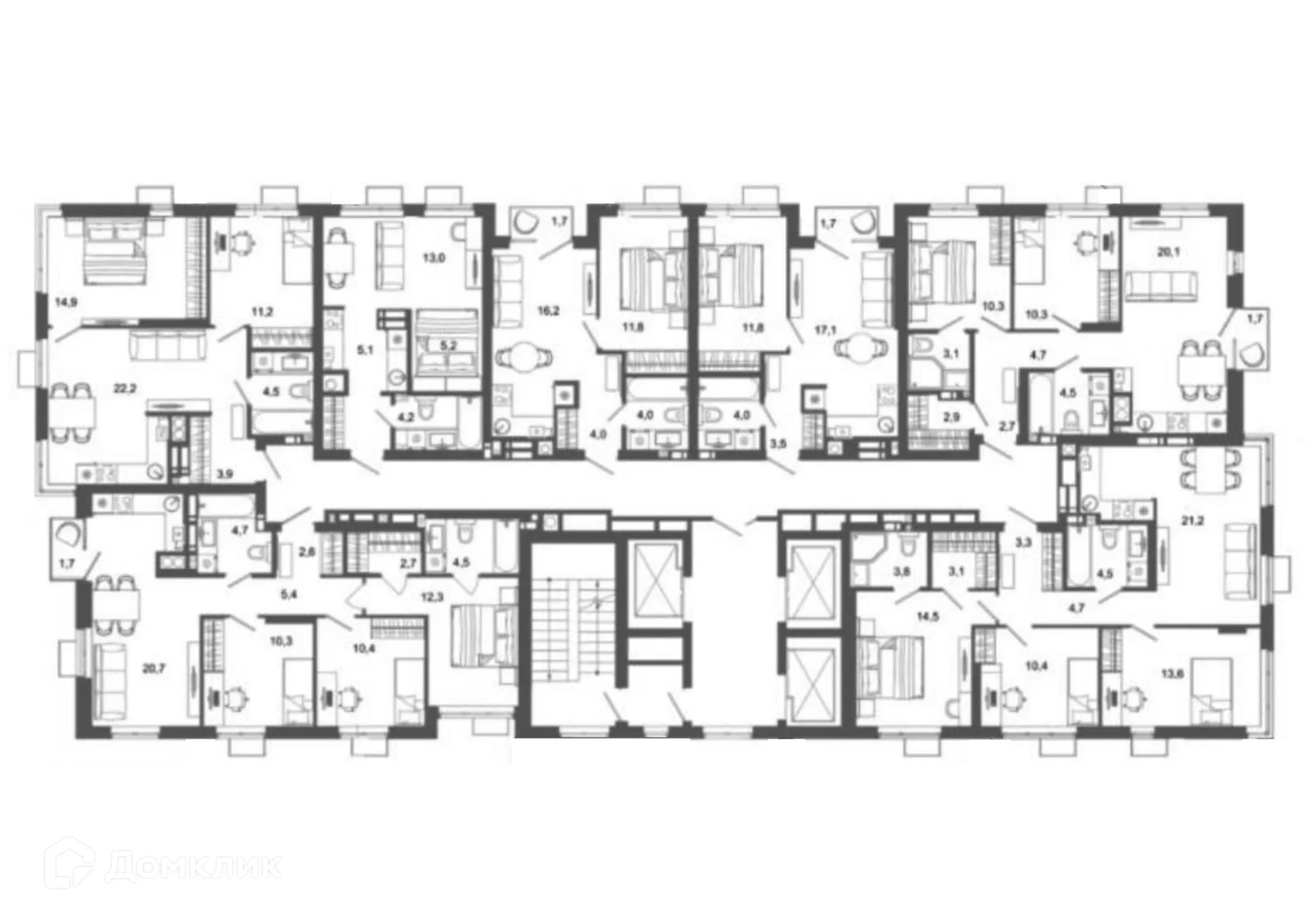 Фото квартиры в ЖК Жилой район Зеленые кварталы