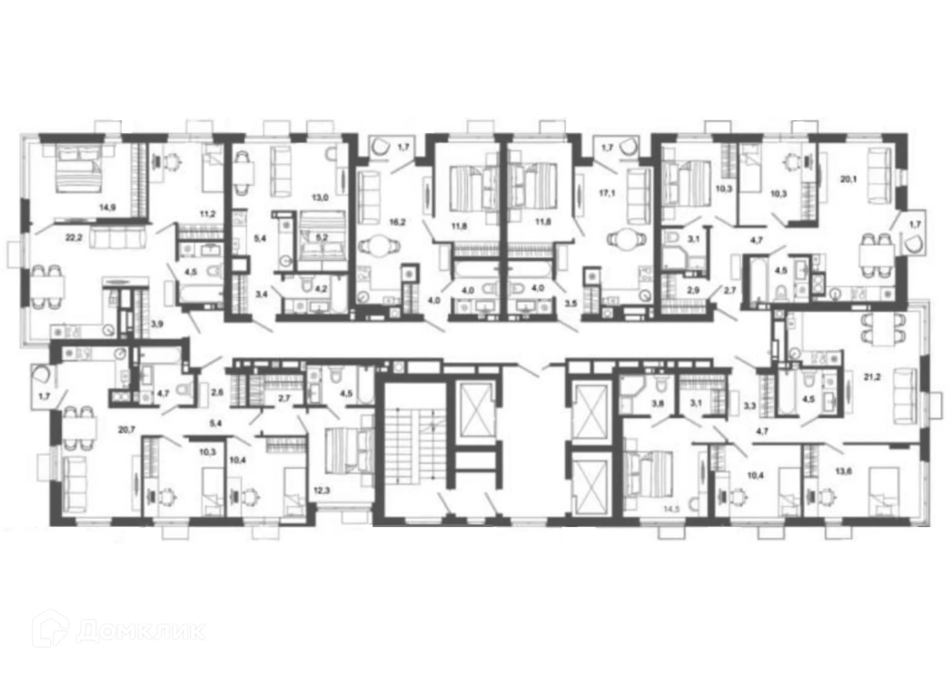 Фото квартиры в ЖК Жилой район Зеленые кварталы