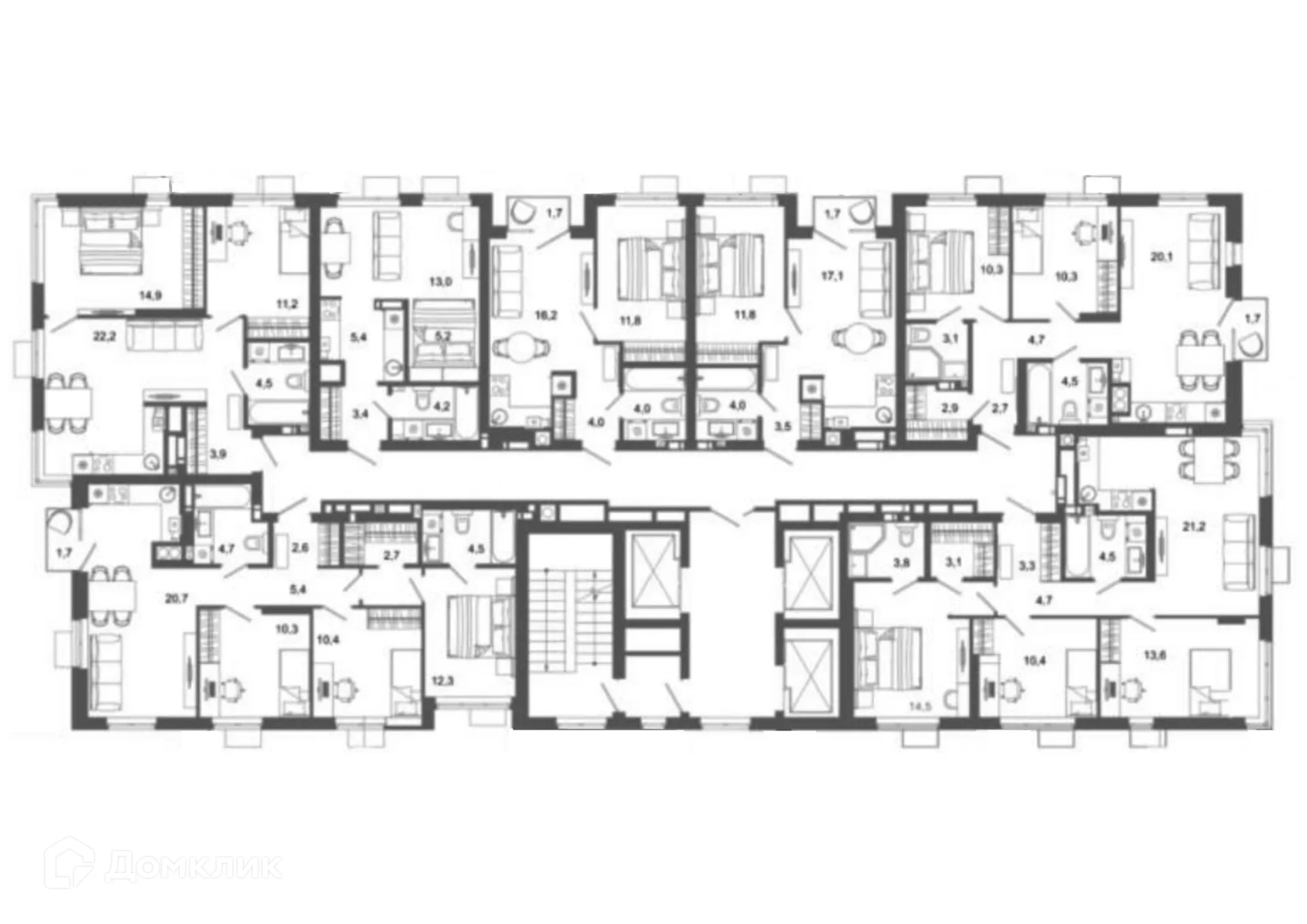Фото квартиры в ЖК Жилой район Зеленые кварталы