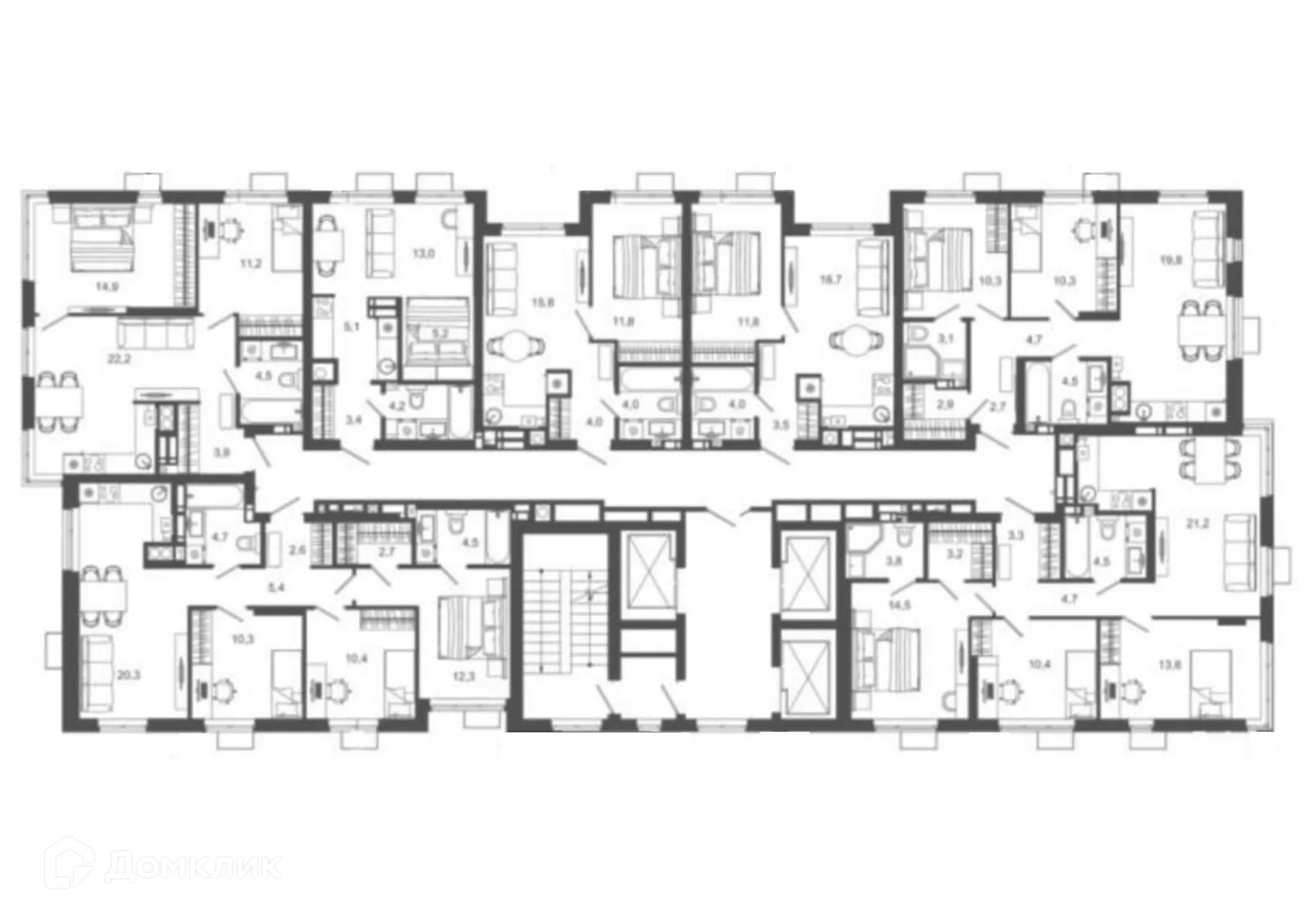 Фото квартиры в ЖК Жилой район Зеленые кварталы
